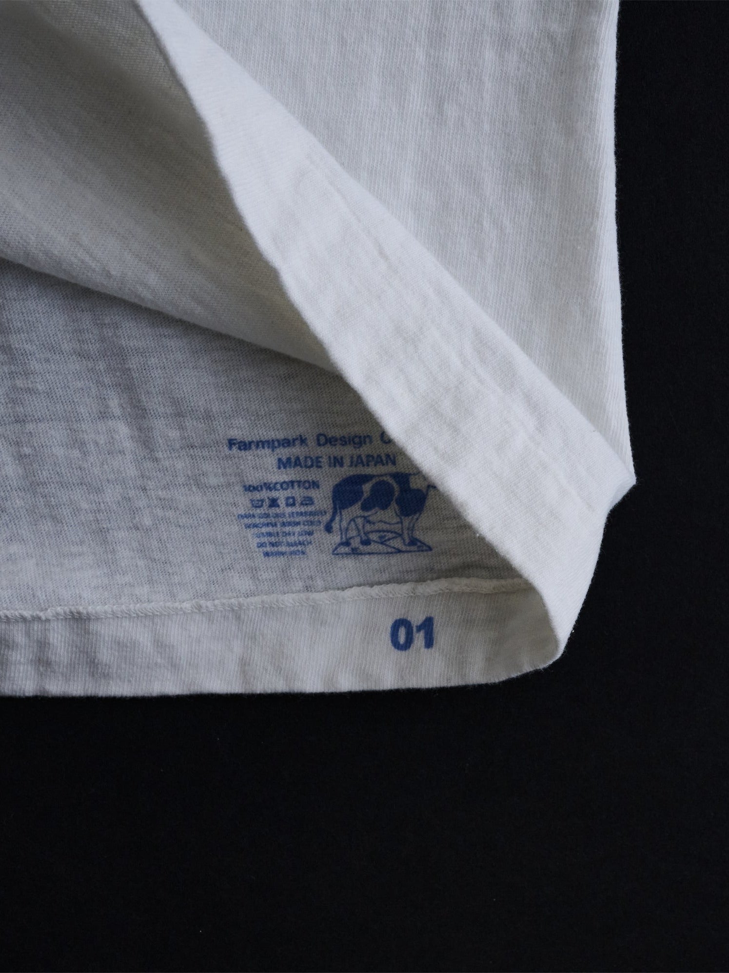 FARMPARK DESIGN COMPANY BASIC T-SHIRT WHITE