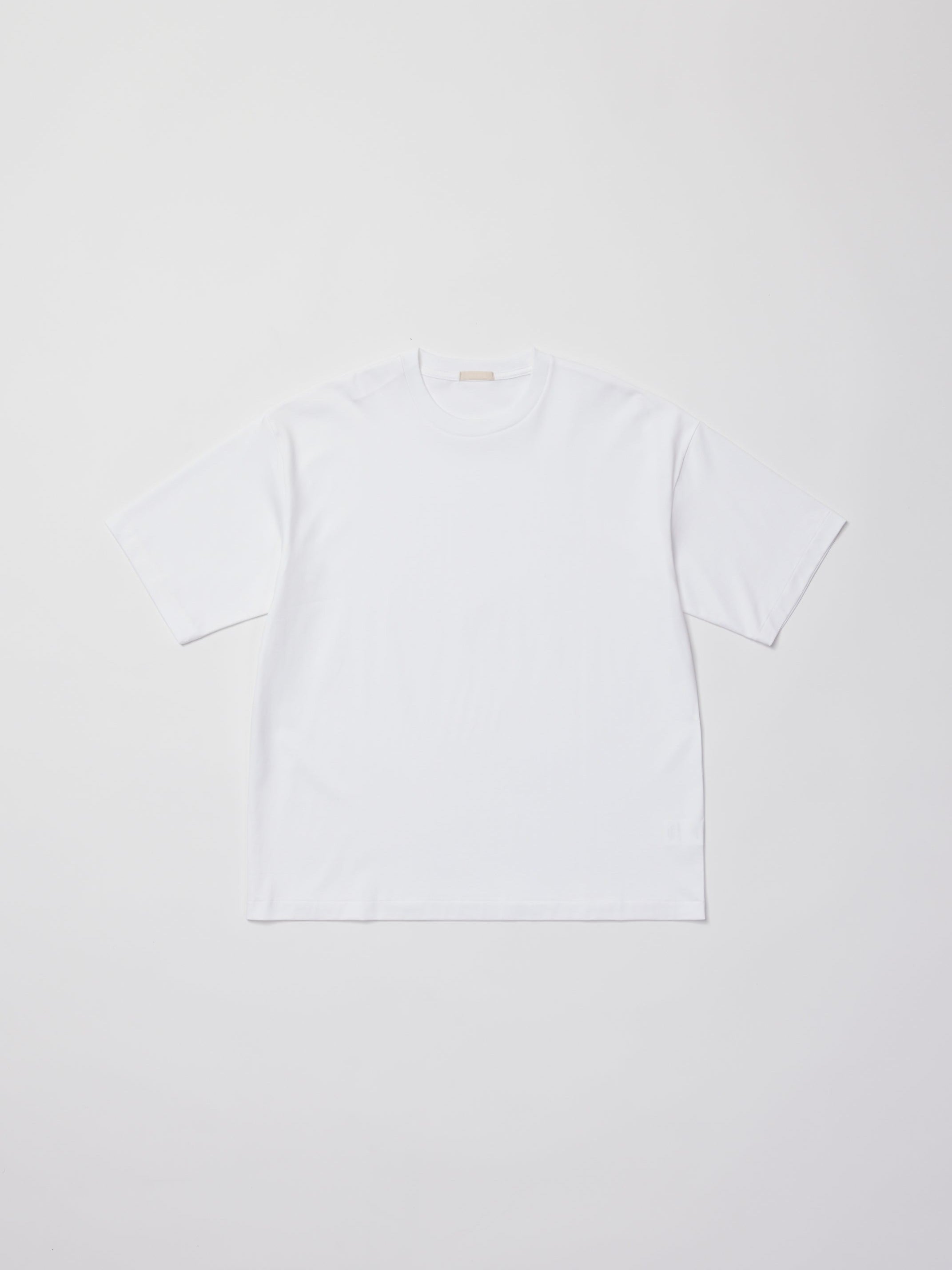 ULTERIOR SUVIN SUEDED TENJIKU TEE WHITE
