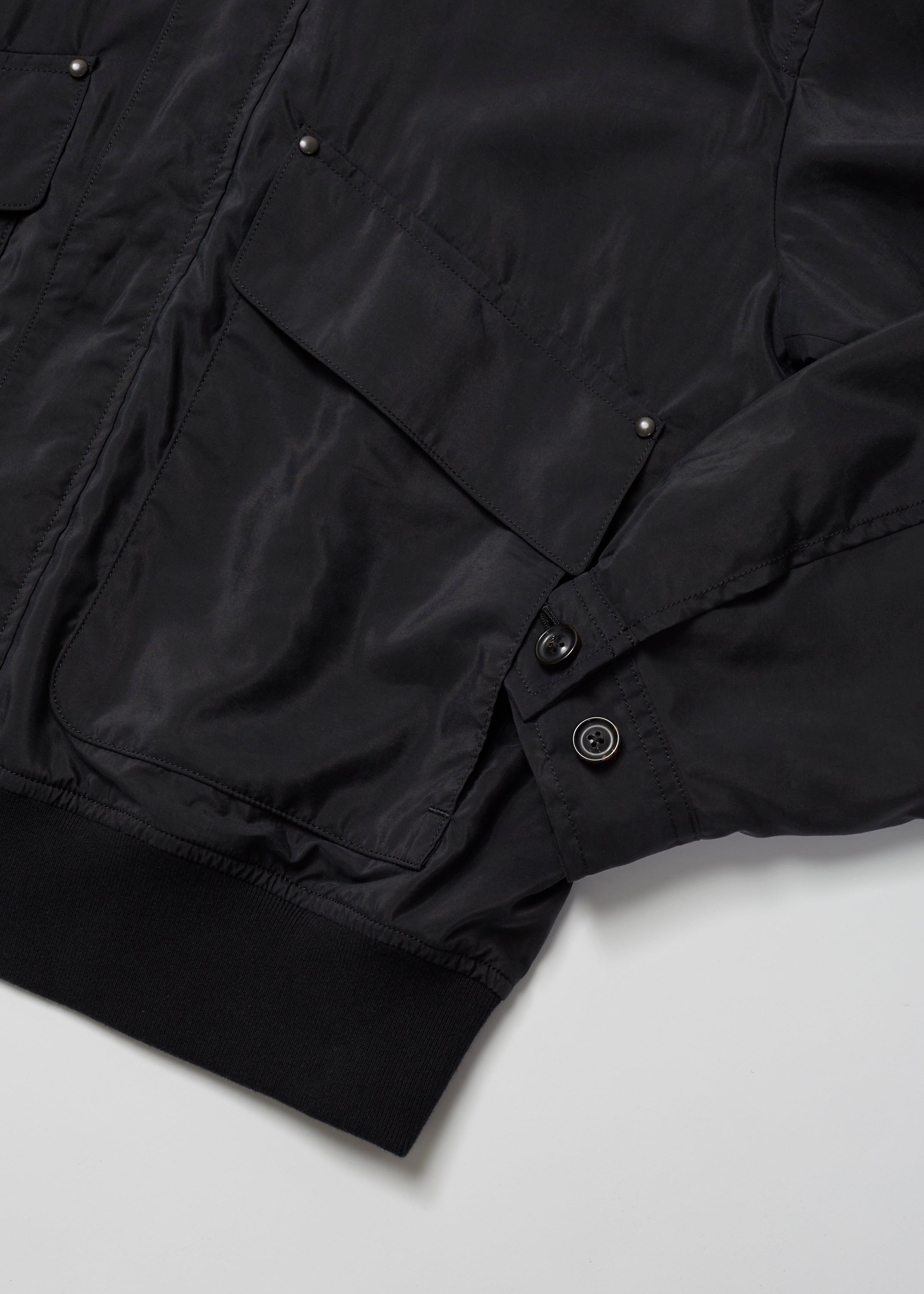 ULTERIOR SILK NYLON TAFFETA FLIGHT JKT