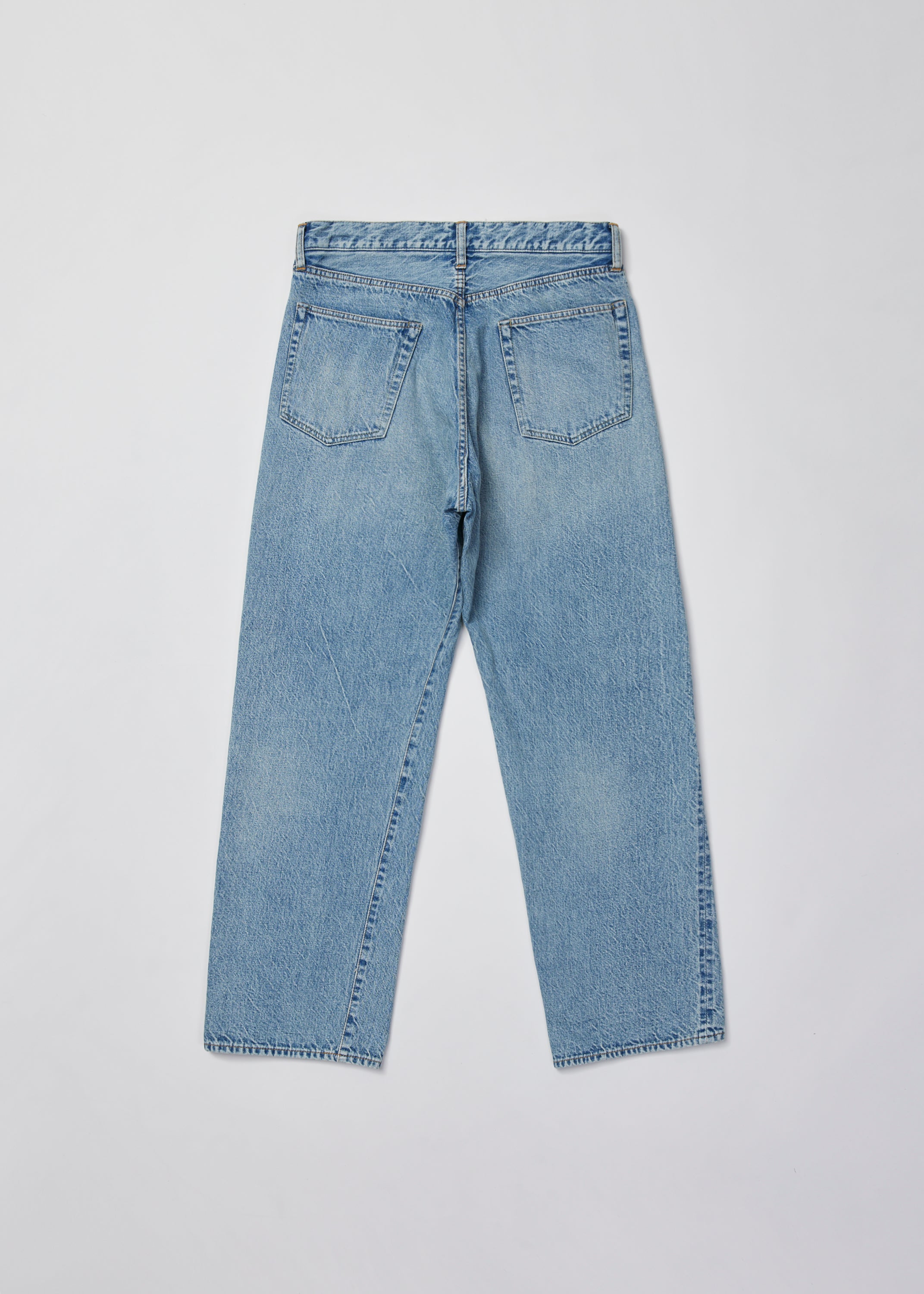 ULTERIOR VINTAGE WASHED SELVEDGE DENIM 5P PANTS