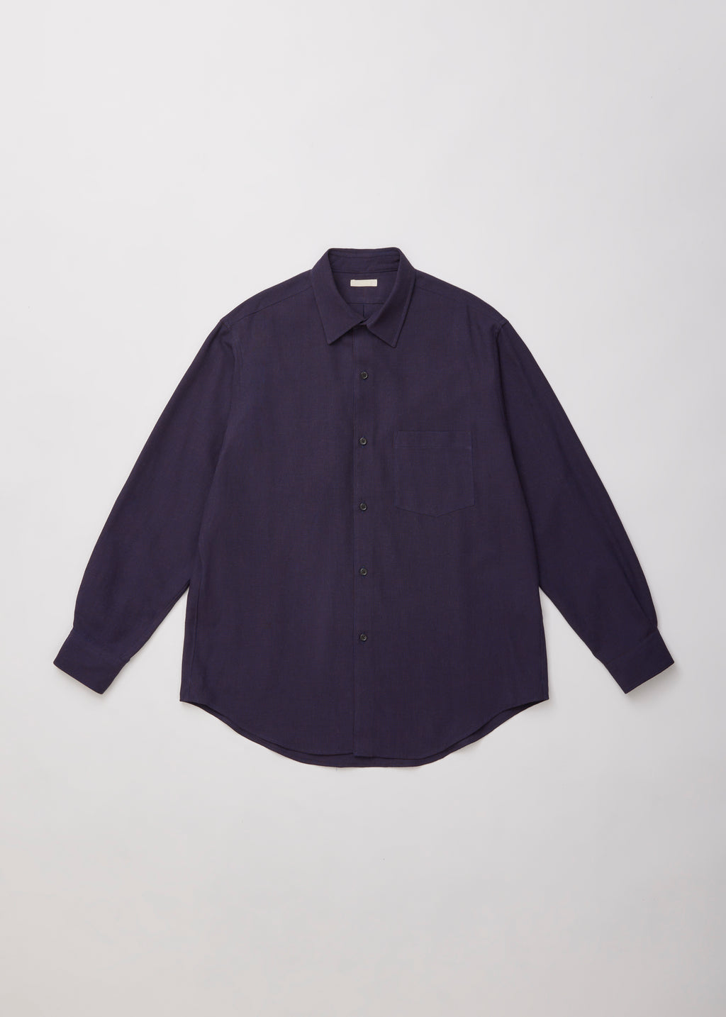 ULTERIOR RAYON LINEN CHECK SHIRT BLUE X BROWN