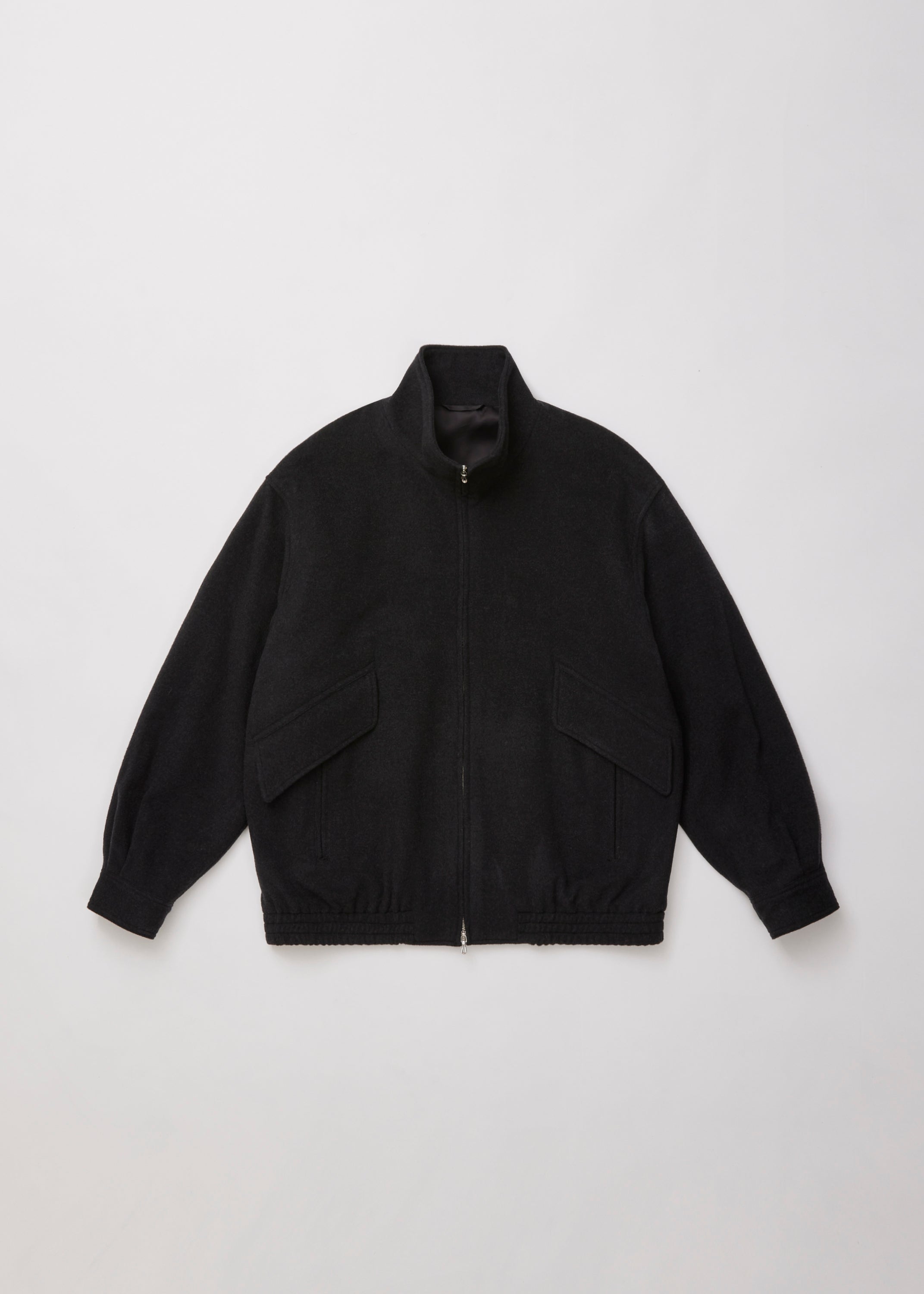 ULTERIOR BRUSHED SOFT FLANNEL ZIP UP JKT CHARCOAL