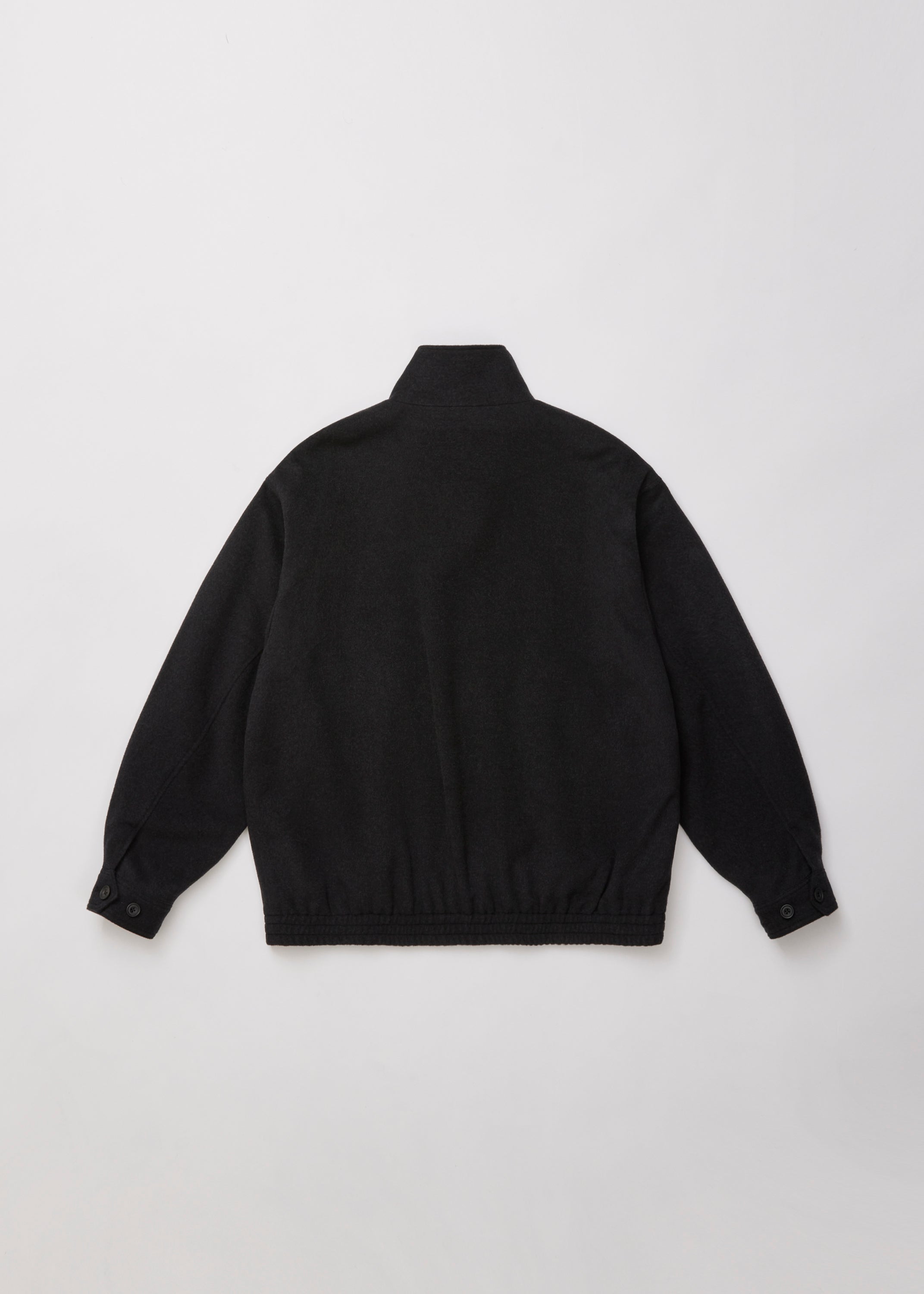 ULTERIOR BRUSHED SOFT FLANNEL ZIP UP JKT CHARCOAL