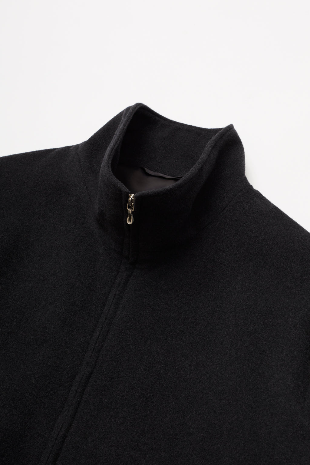 ULTERIOR BRUSHED SOFT FLANNEL ZIP UP JKT CHARCOAL