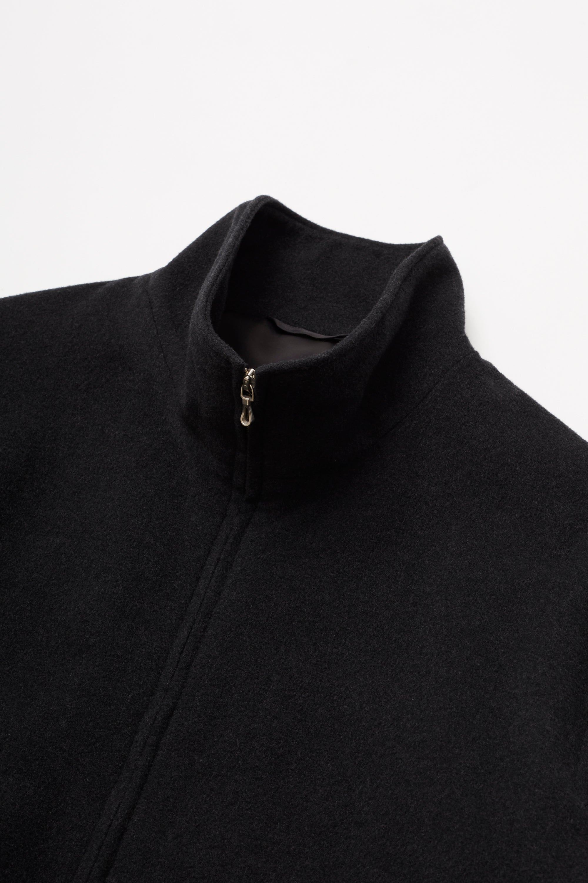ULTERIOR BRUSHED SOFT FLANNEL ZIP UP JKT CHARCOAL
