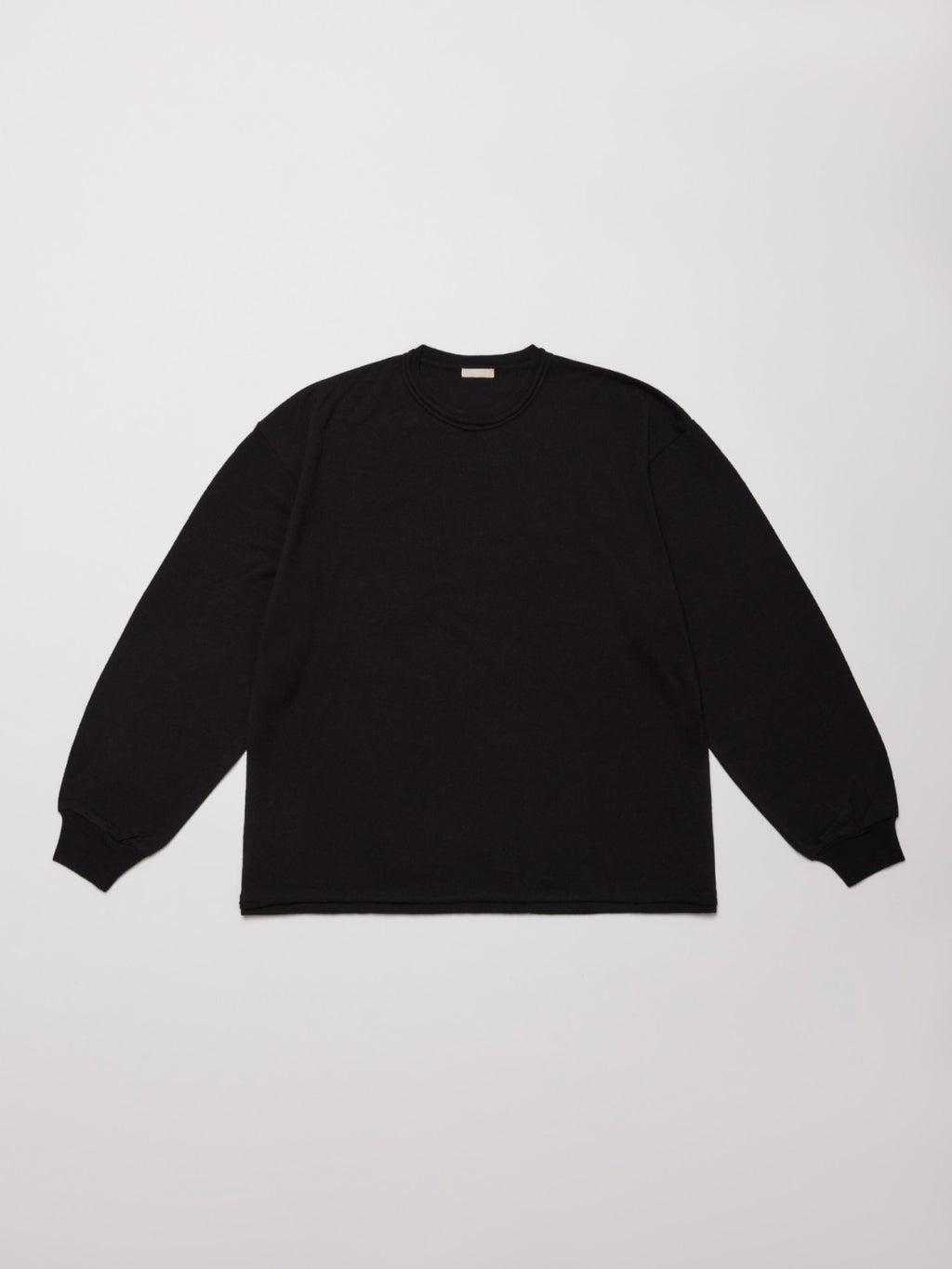 ULTERIOR SUPER FINE WOOL COTTON CUT-OFF P/O BLACK