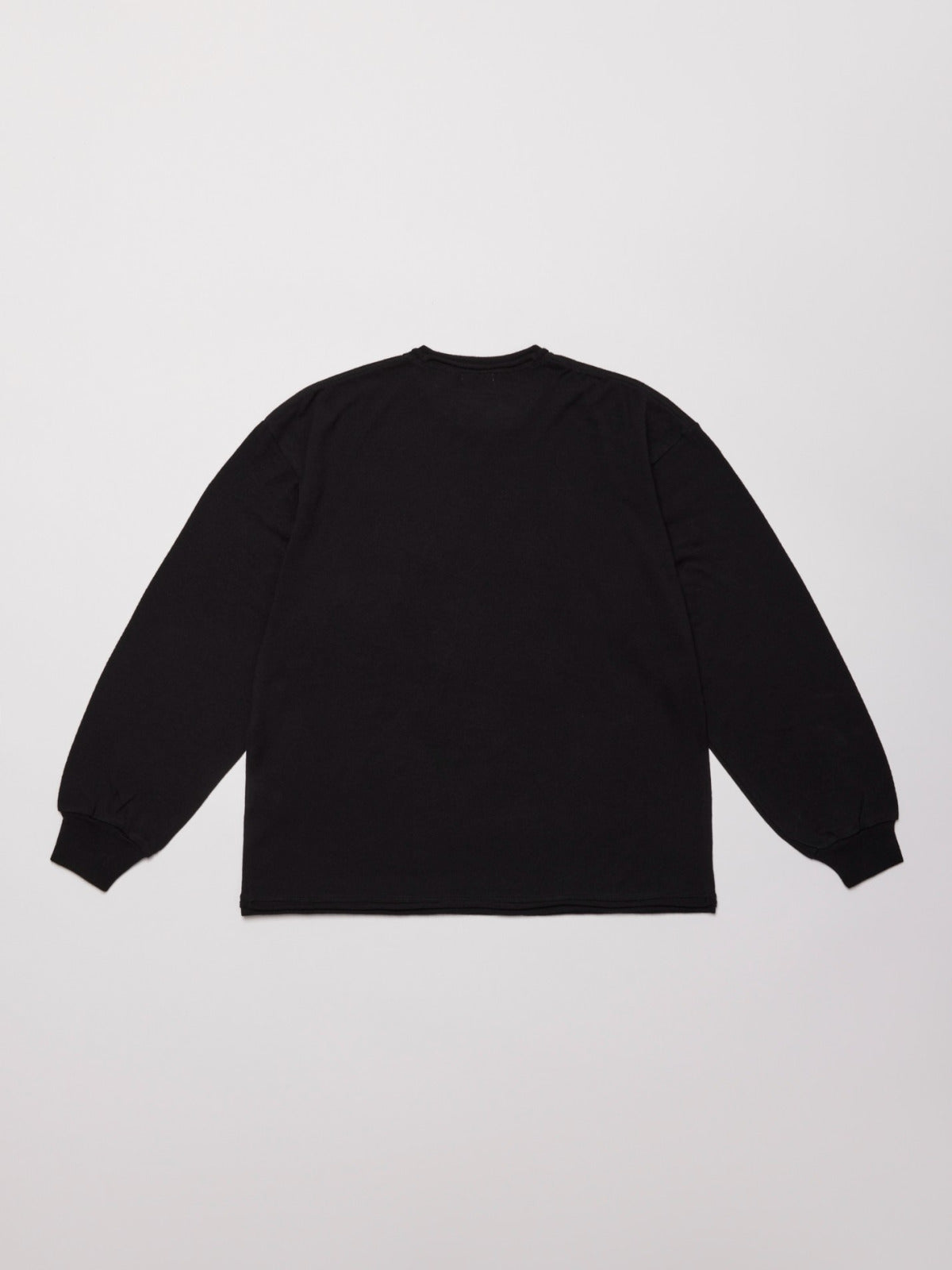 ULTERIOR SUPER FINE WOOL COTTON CUT-OFF P/O BLACK