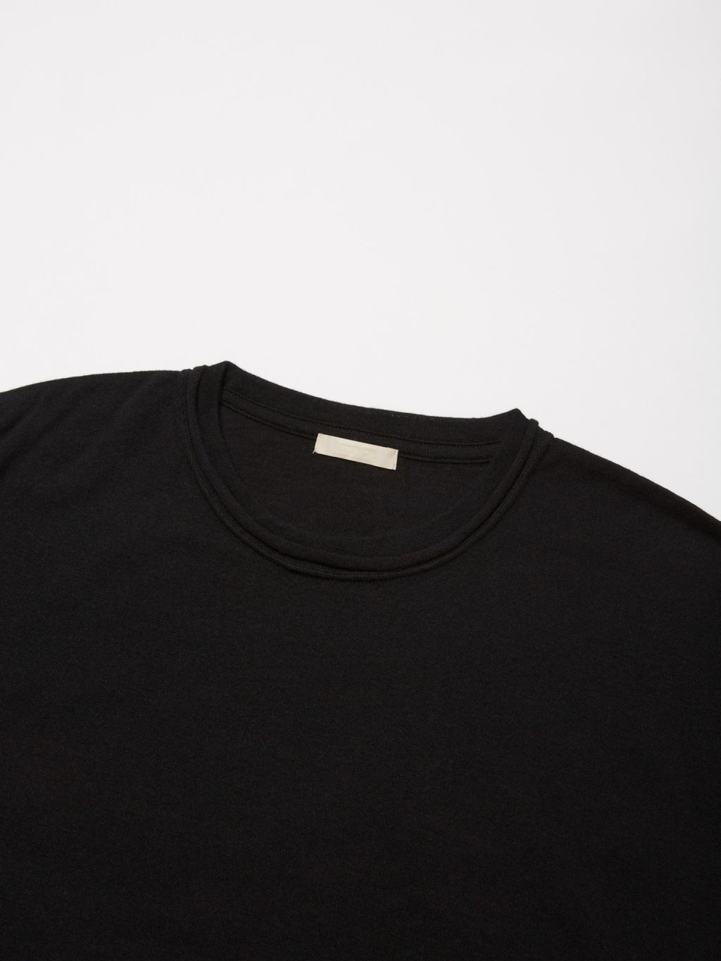 ULTERIOR SUPER FINE WOOL COTTON CUT-OFF P/O BLACK