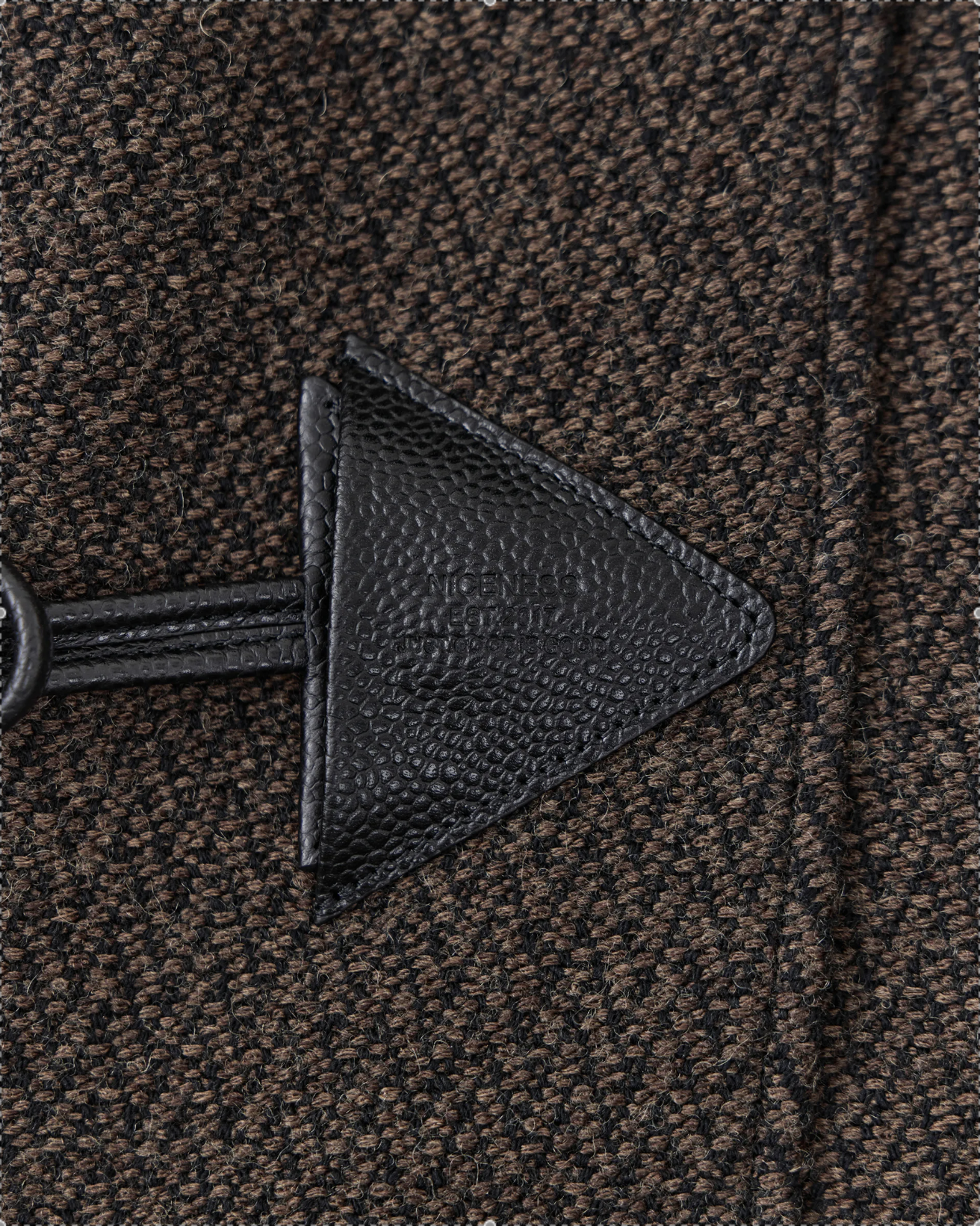 NICENESS H.PIERRE BLACK X BROWN