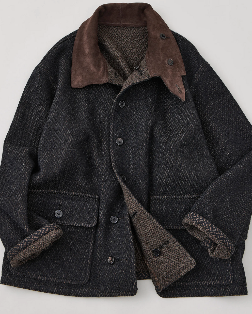 NICENESS H.TWEEDY BLACK × BROWN