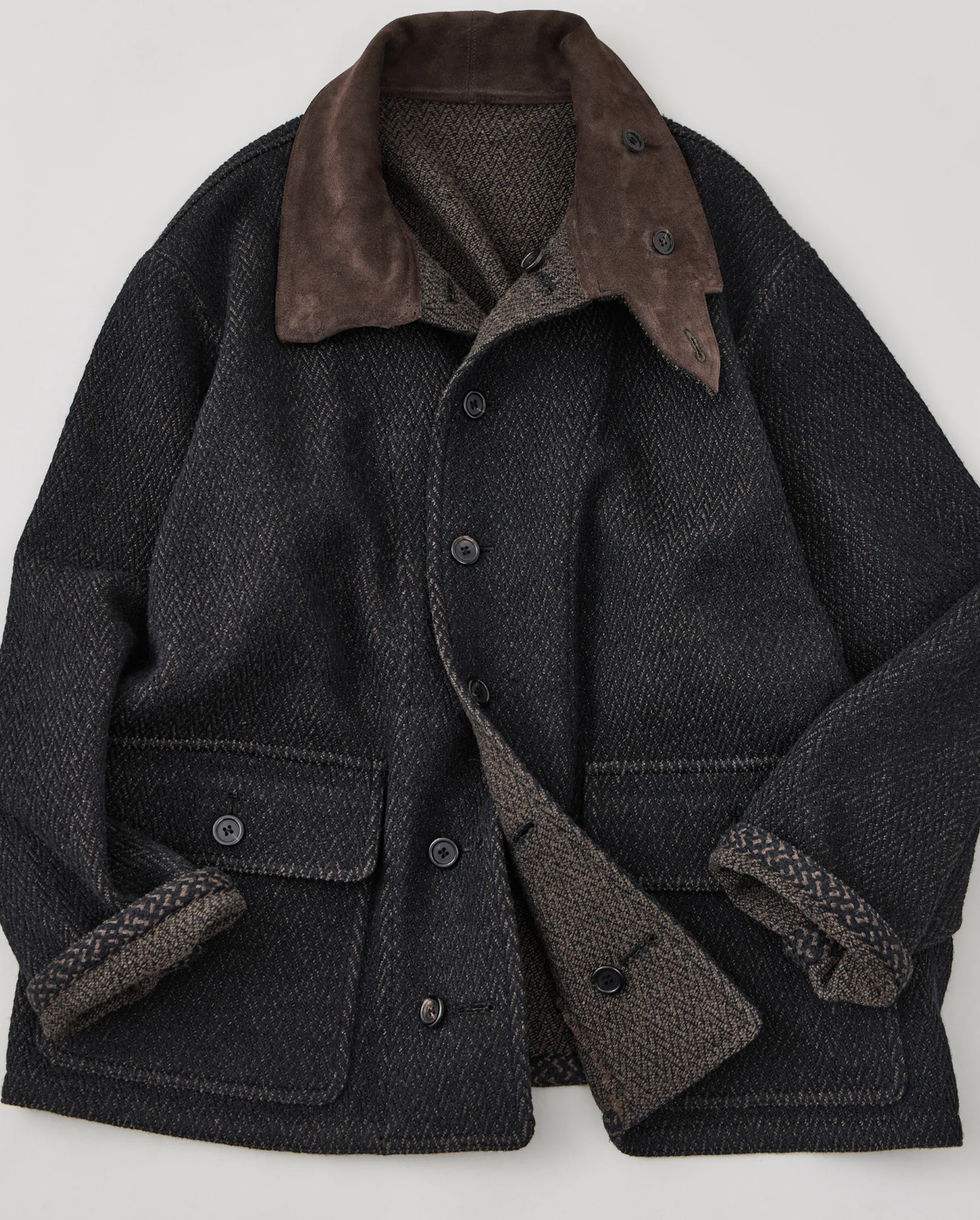 NICENESS H.TWEEDY BLACK × BROWN