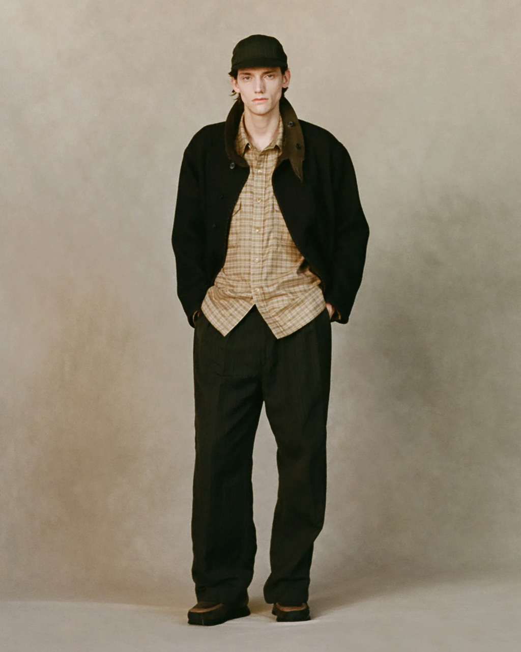 NICENESS H.TWEEDY BLACK × BROWN