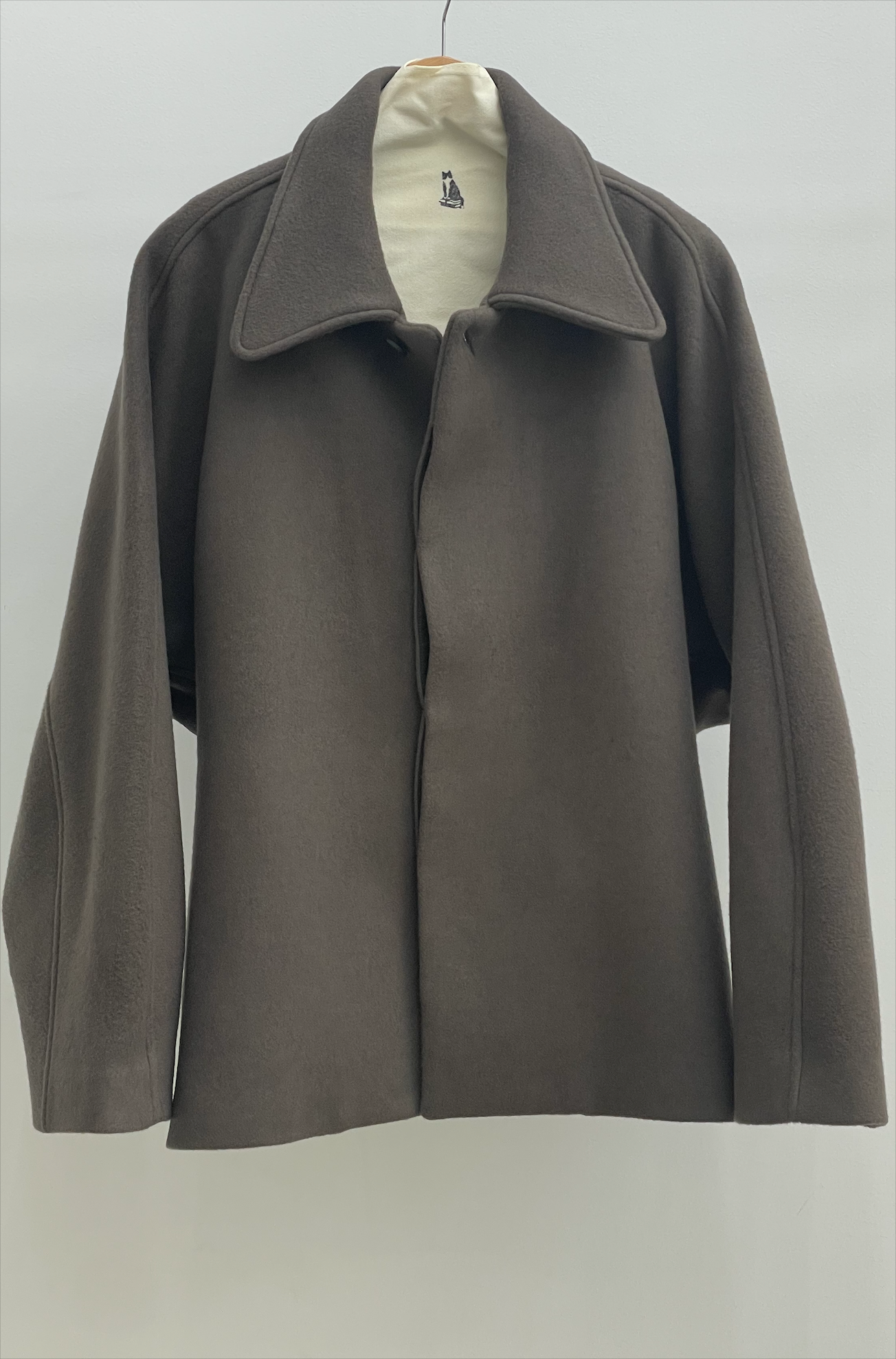 LEA BOBERG CHORE JACKET JAPANESE WOOL TAUPE