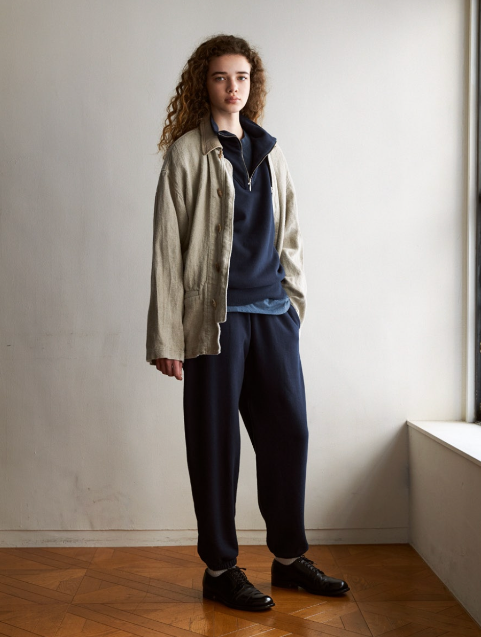 HERILL ZIPUP SWEATSHIRTS NAVY