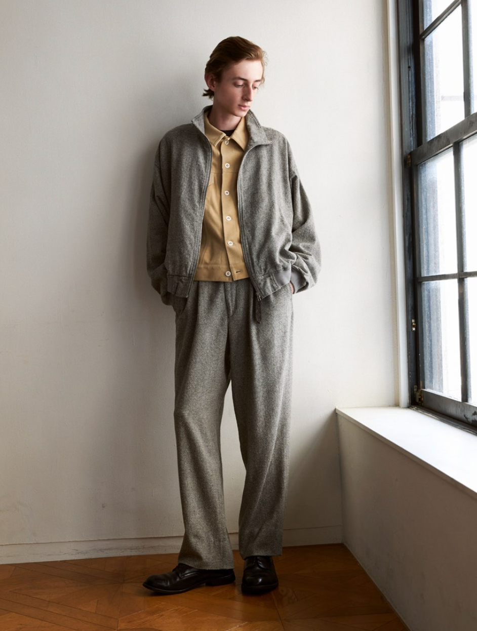 HERILL LAMB SUEDE XX JACKET BEIGE