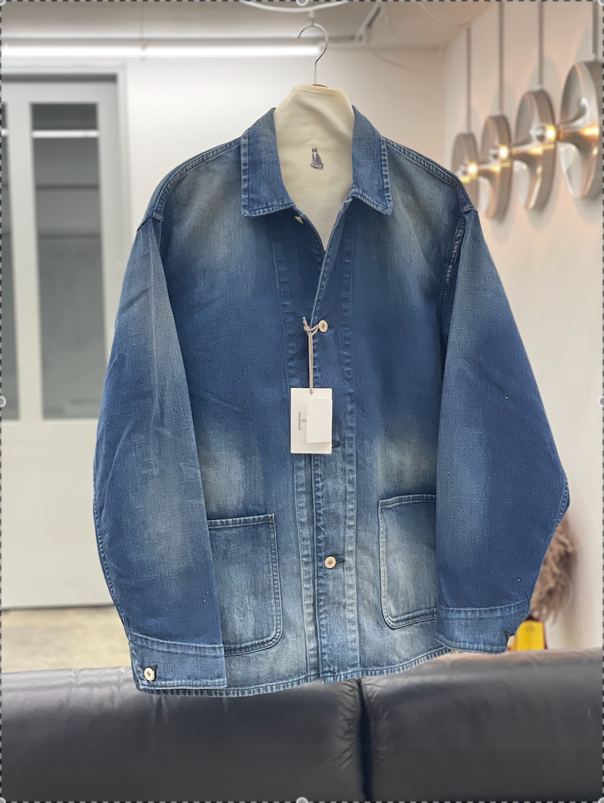 HERILL Nepdenim Chorejacket Vintage Worn