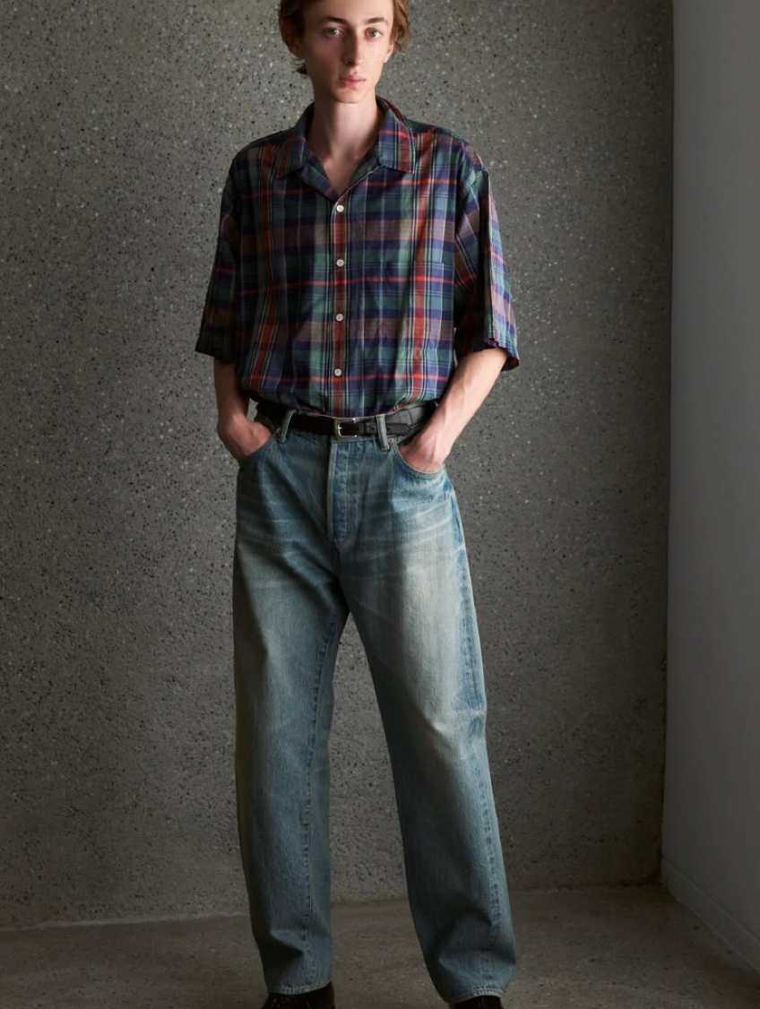 HERILL Regaulr Denim Light Vintage Worn