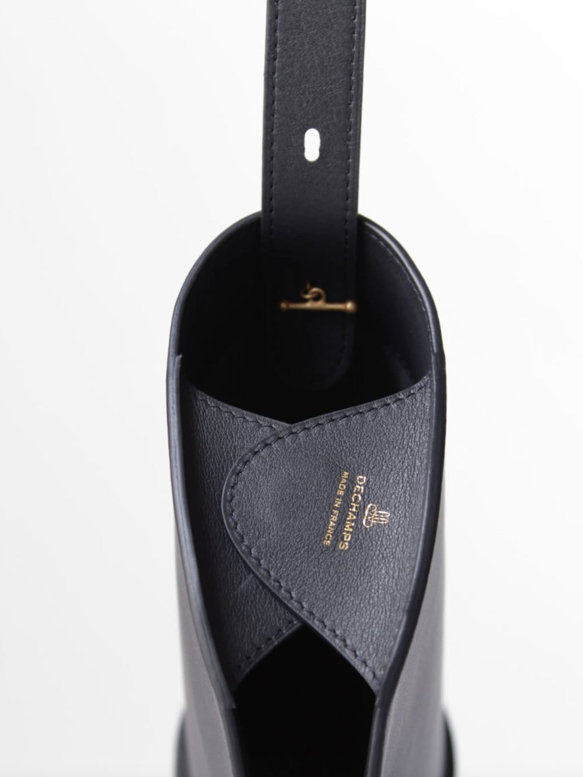 DECHAMPS BOW BAG BLACK