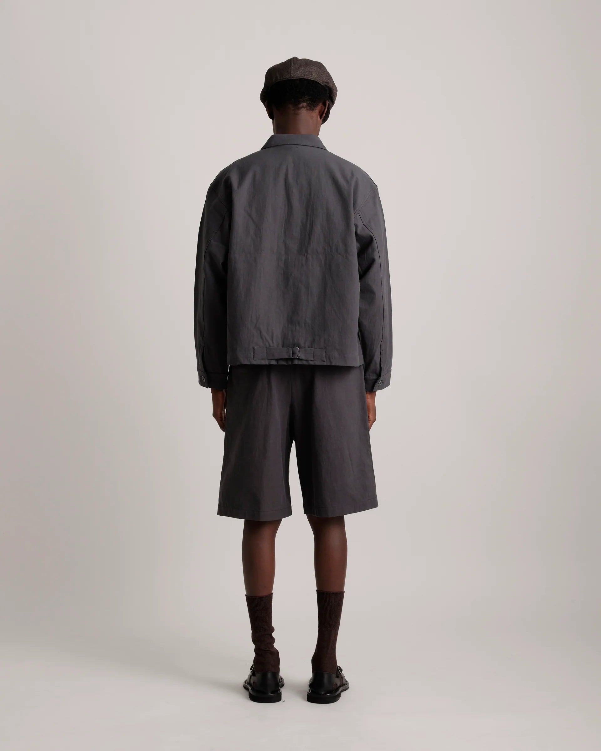 TAIGA TAKAHASHI LOT.303 COVERALL JACKET CHARCOAL