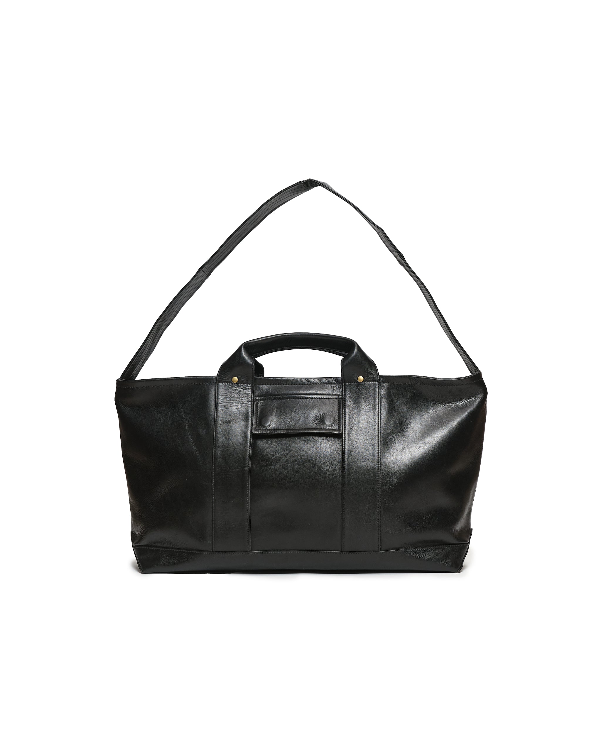 CCU LEATHER DAILY TOTE BACK L COW LEATHER BLACK
