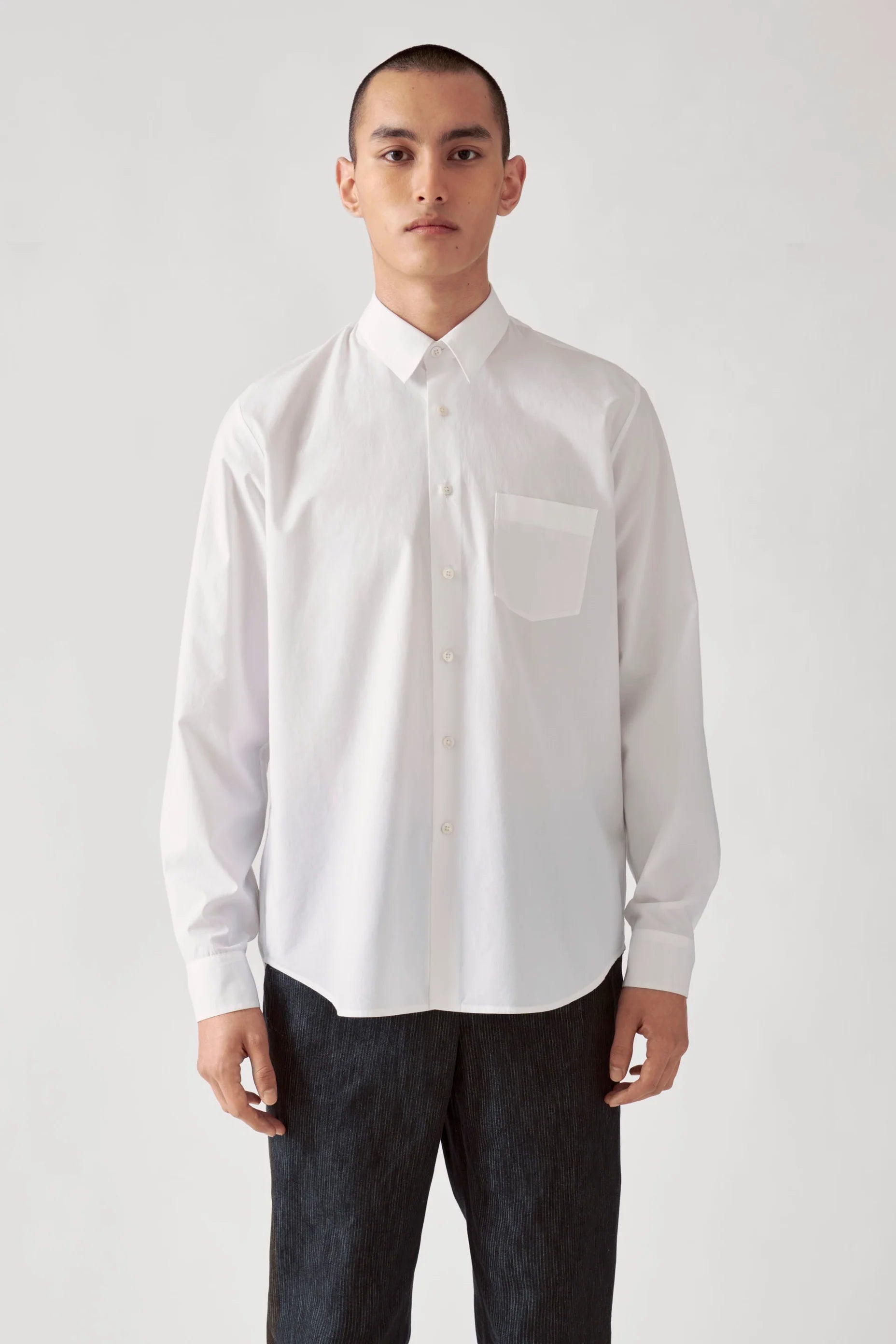 JAN MACHENHAUER CHRIS SHIRT POPLIN WHITE