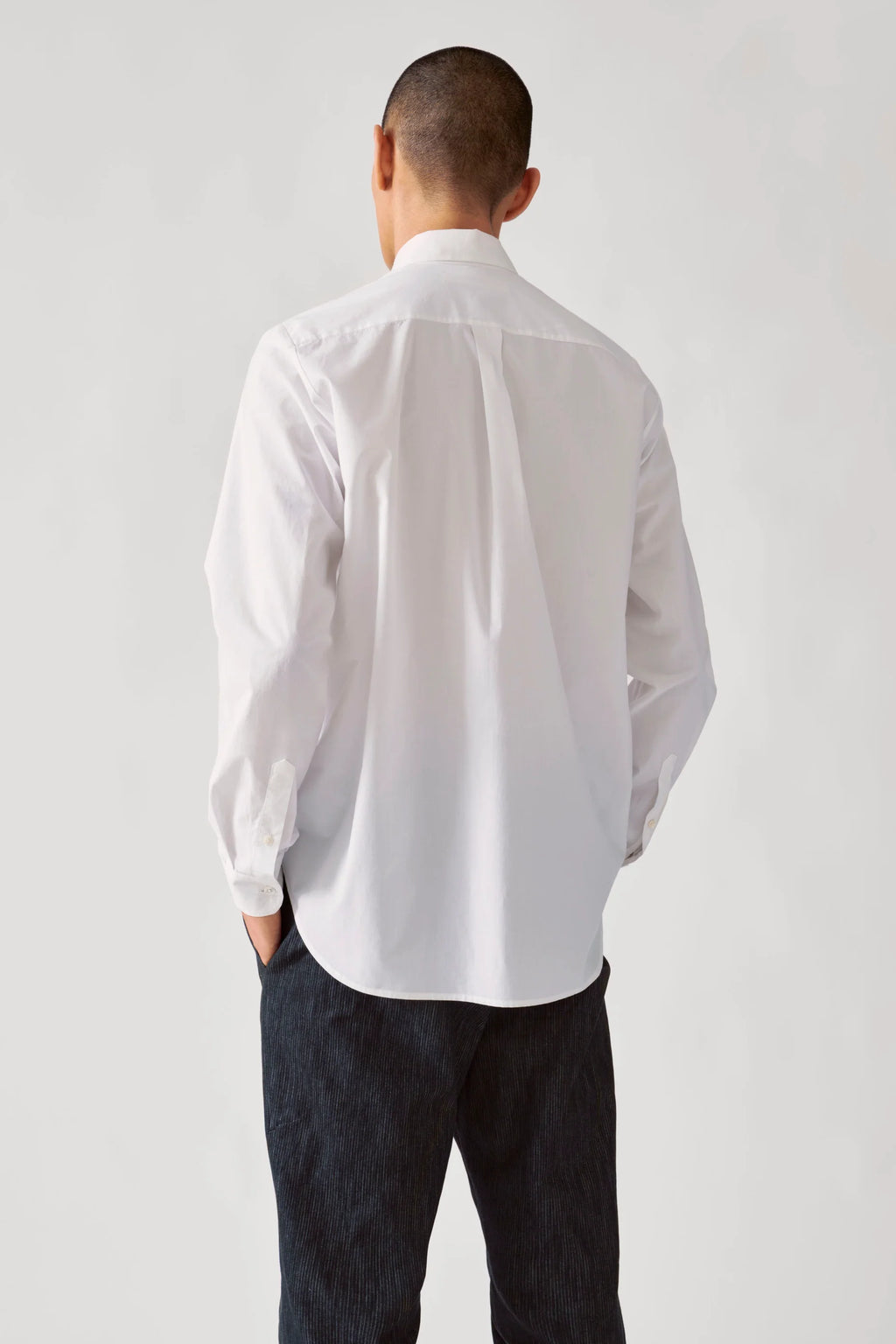 JAN MACHENHAUER CHRIS SHIRT POPLIN WHITE
