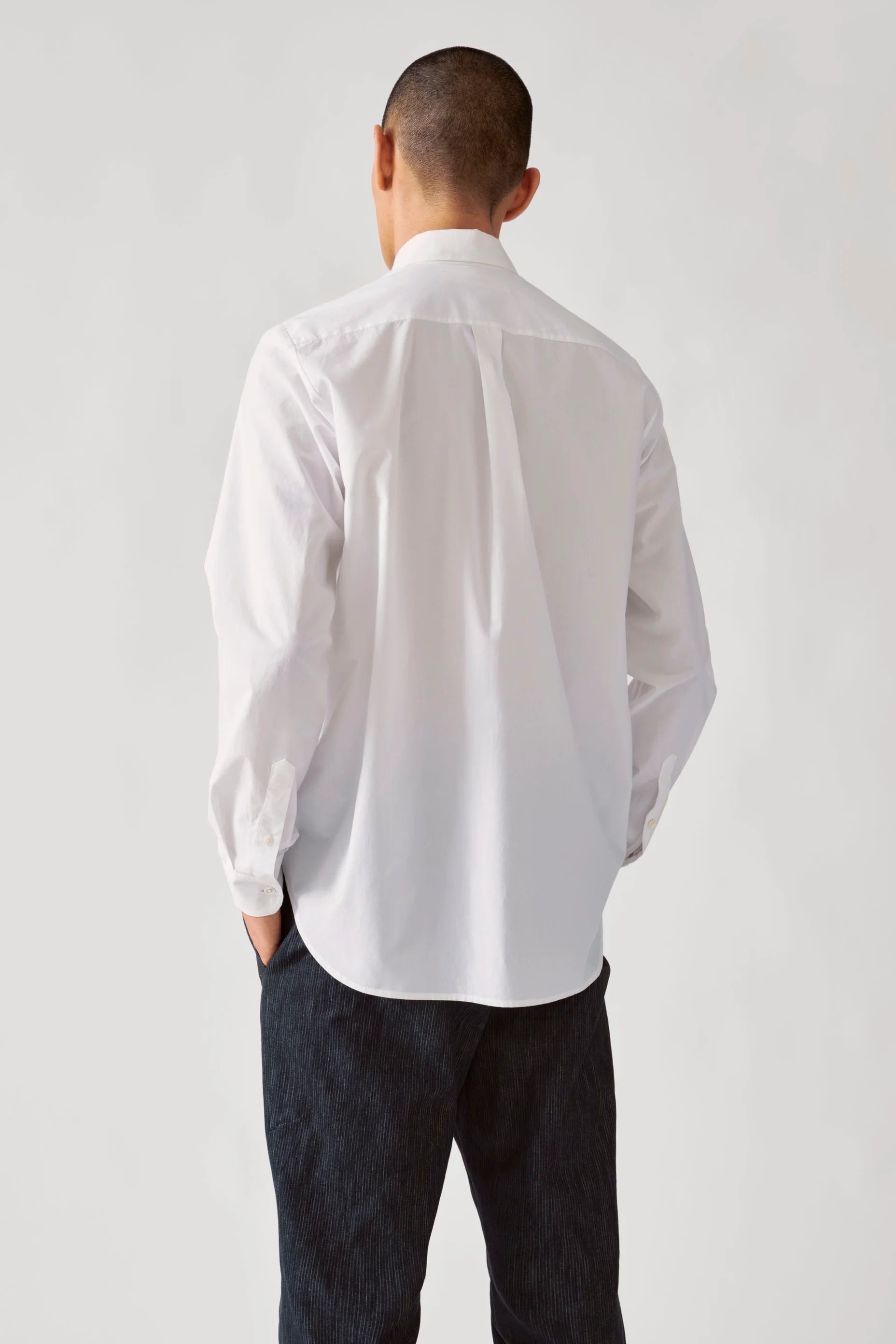 JAN MACHENHAUER CHRIS SHIRT POPLIN WHITE