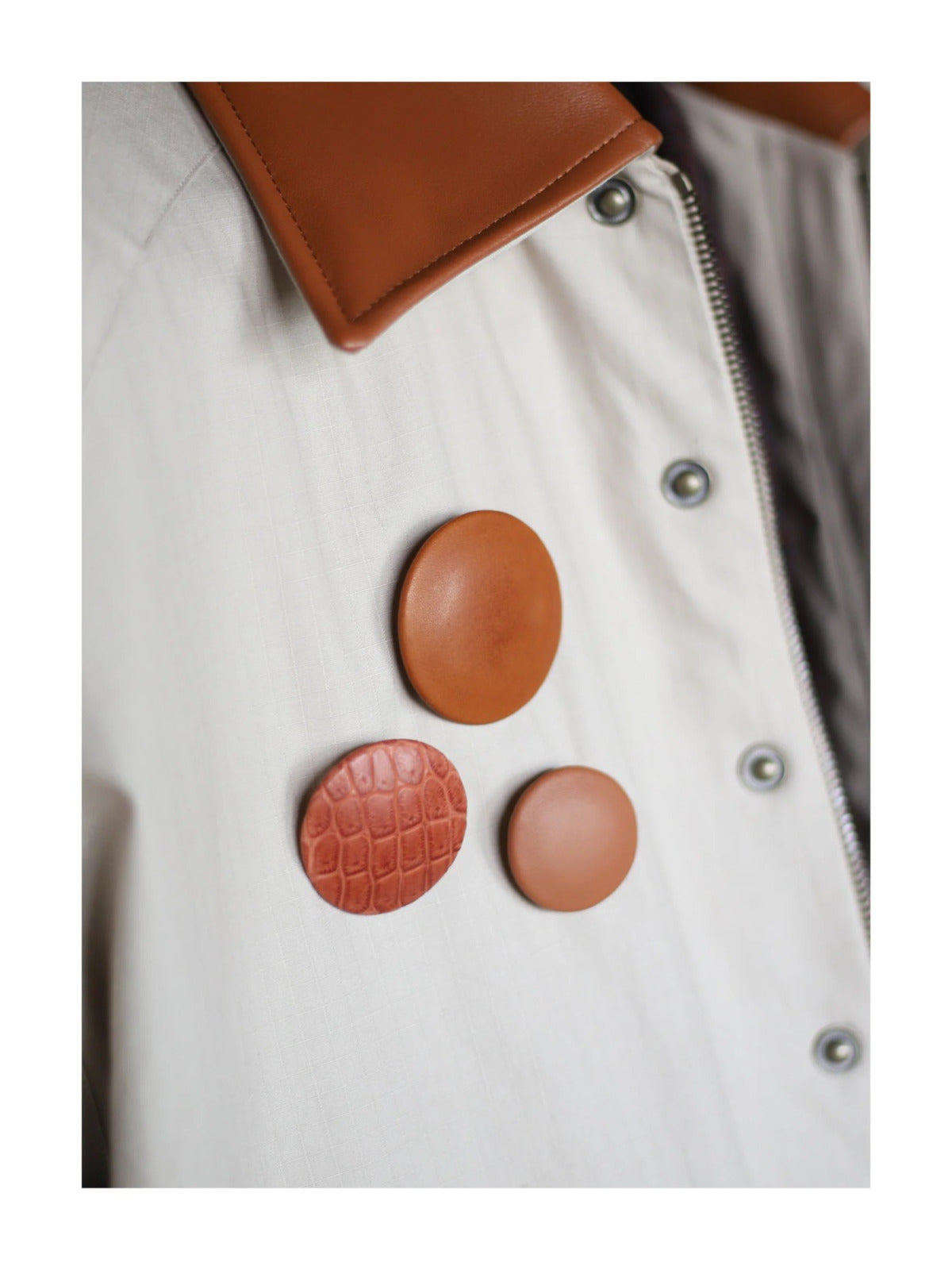 DECHAMPS RIBSTOP JACKET BEIGE