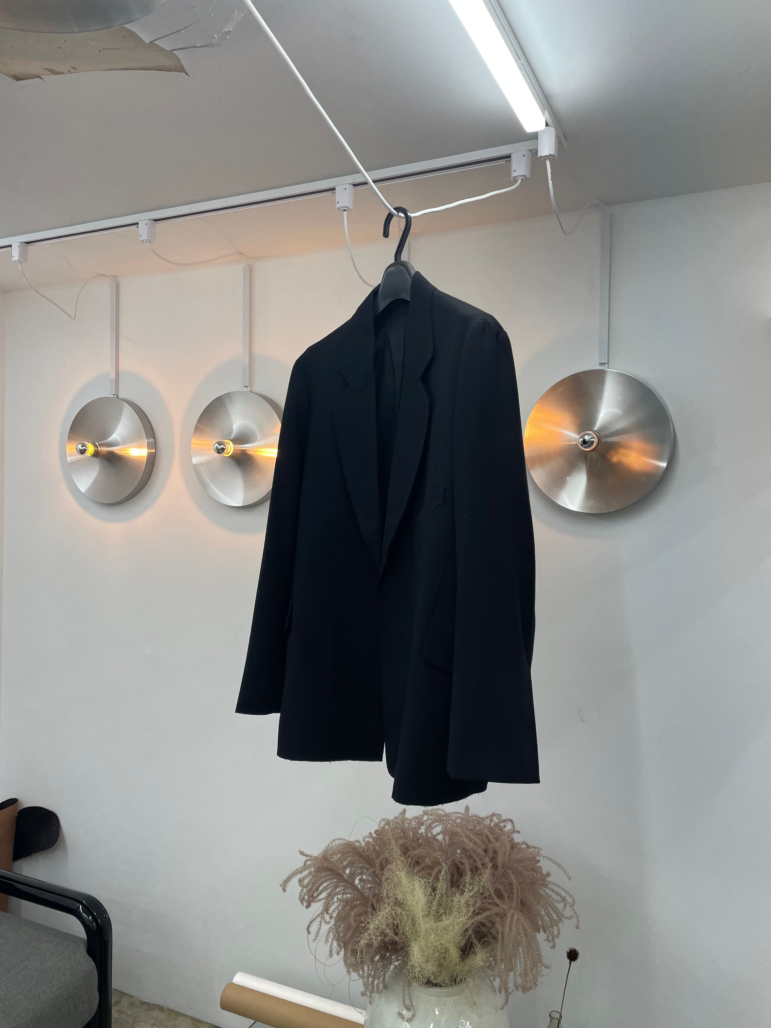 LEA BOBERG R.N.L BLAZER BRITISH WOOL CREPE BLACK