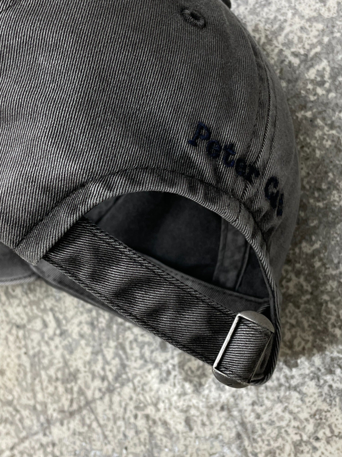 PETER CAT SHOP EXCLUSIVE BALL CAP SUMI INK DYED