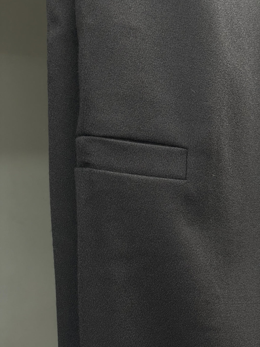 LEA BOBERG D.D.P. TROUSER BRITISH WOOL CREPE BLACK