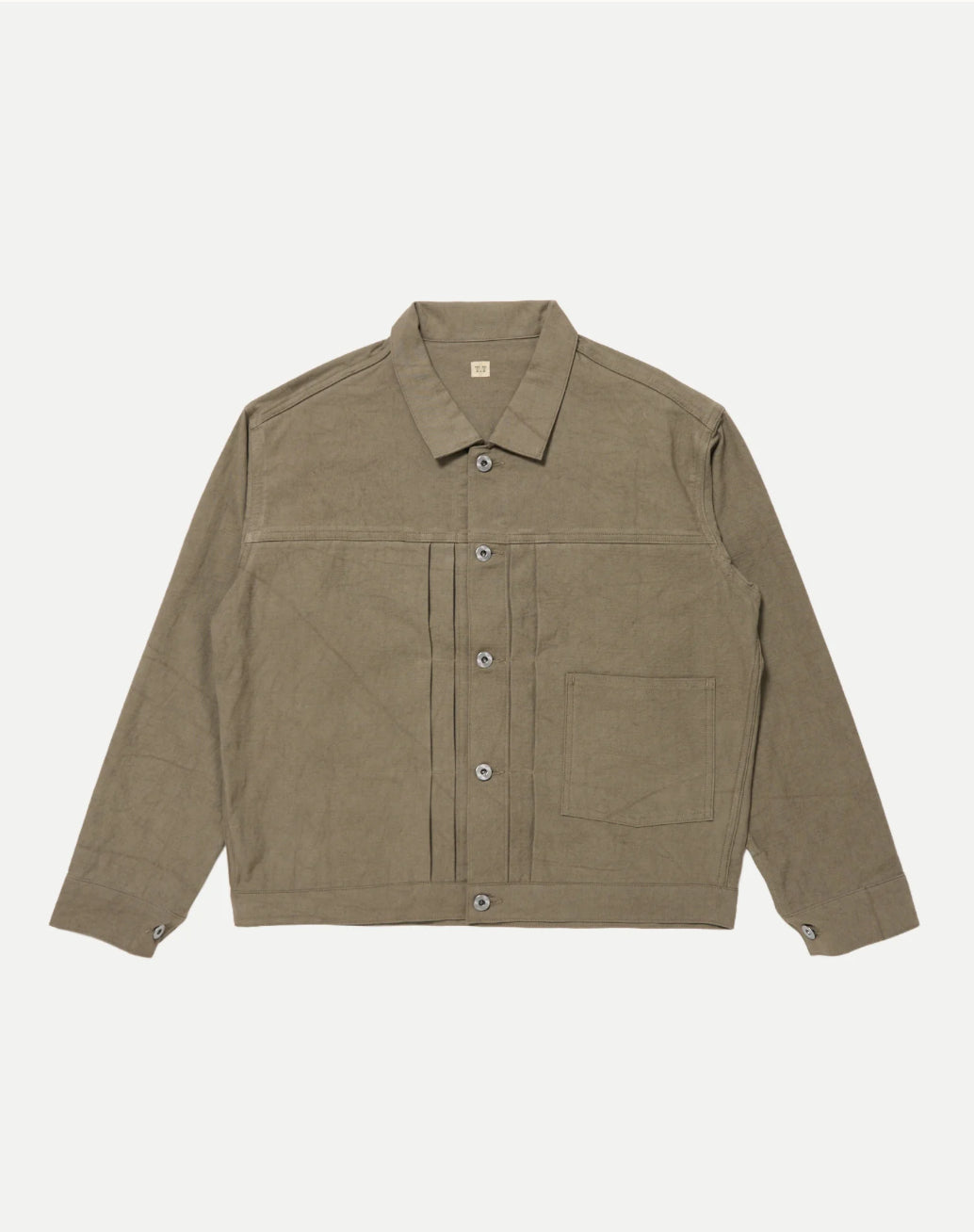 TAIGA TAKAHASHI BUCKLE-BACKED JACKET BEIGE