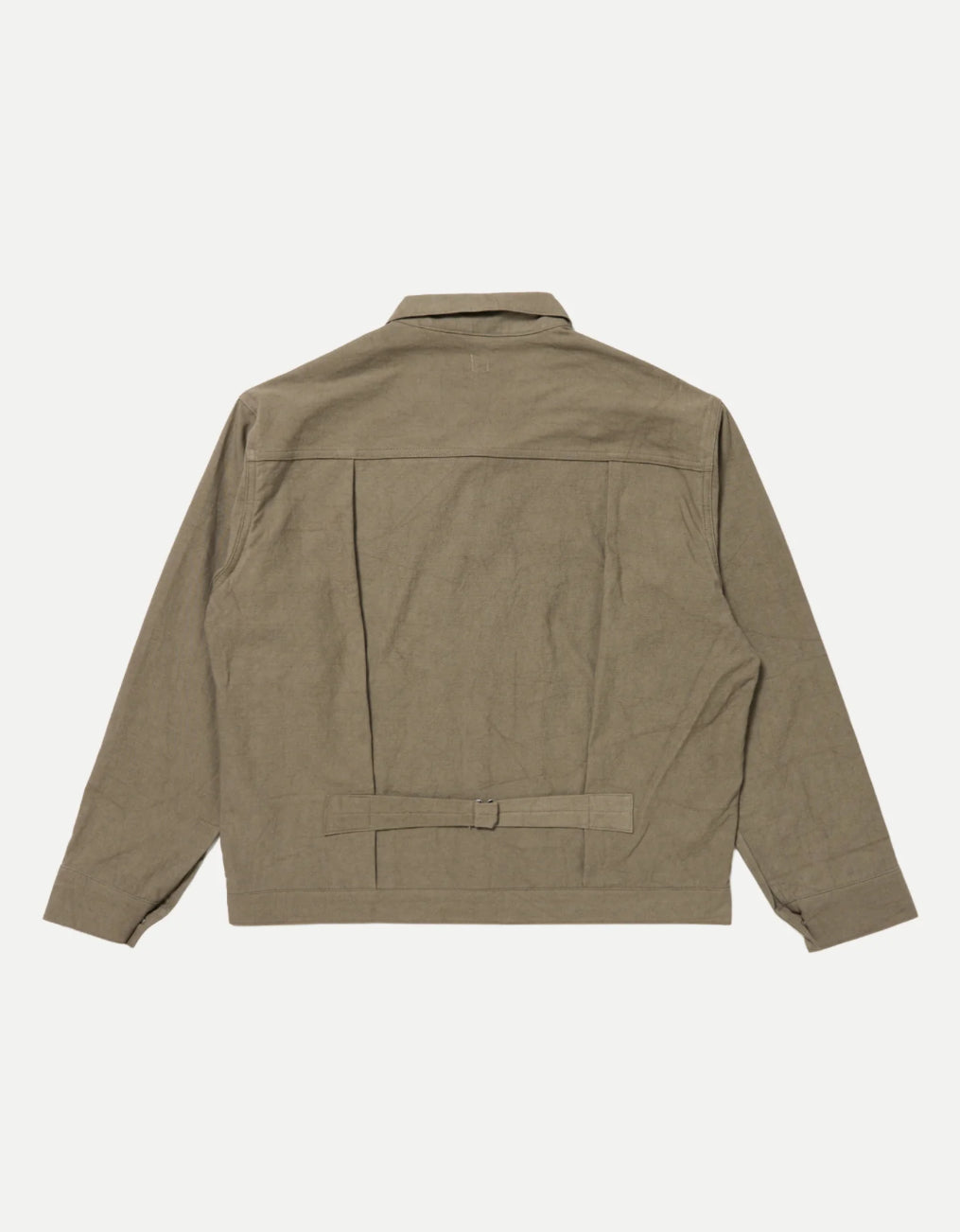 TAIGA TAKAHASHI BUCKLE-BACKED JACKET BEIGE