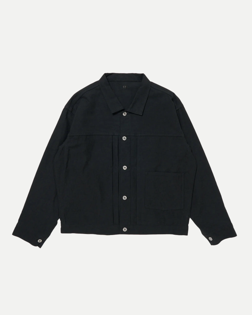 TAIGA TAKAHASHI BUCKLE-BACKED JACKET BLACK
