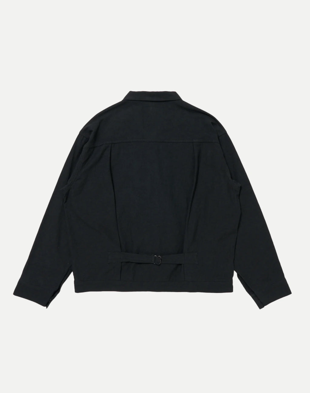 TAIGA TAKAHASHI BUCKLE-BACKED JACKET BLACK