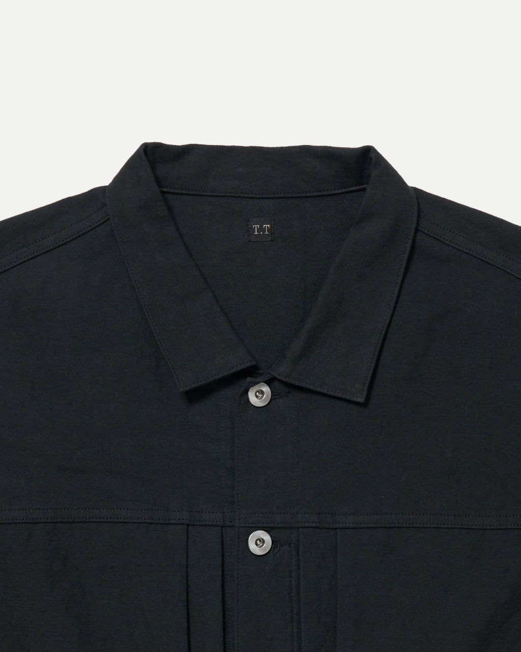 TAIGA TAKAHASHI BUCKLE-BACKED JACKET BLACK
