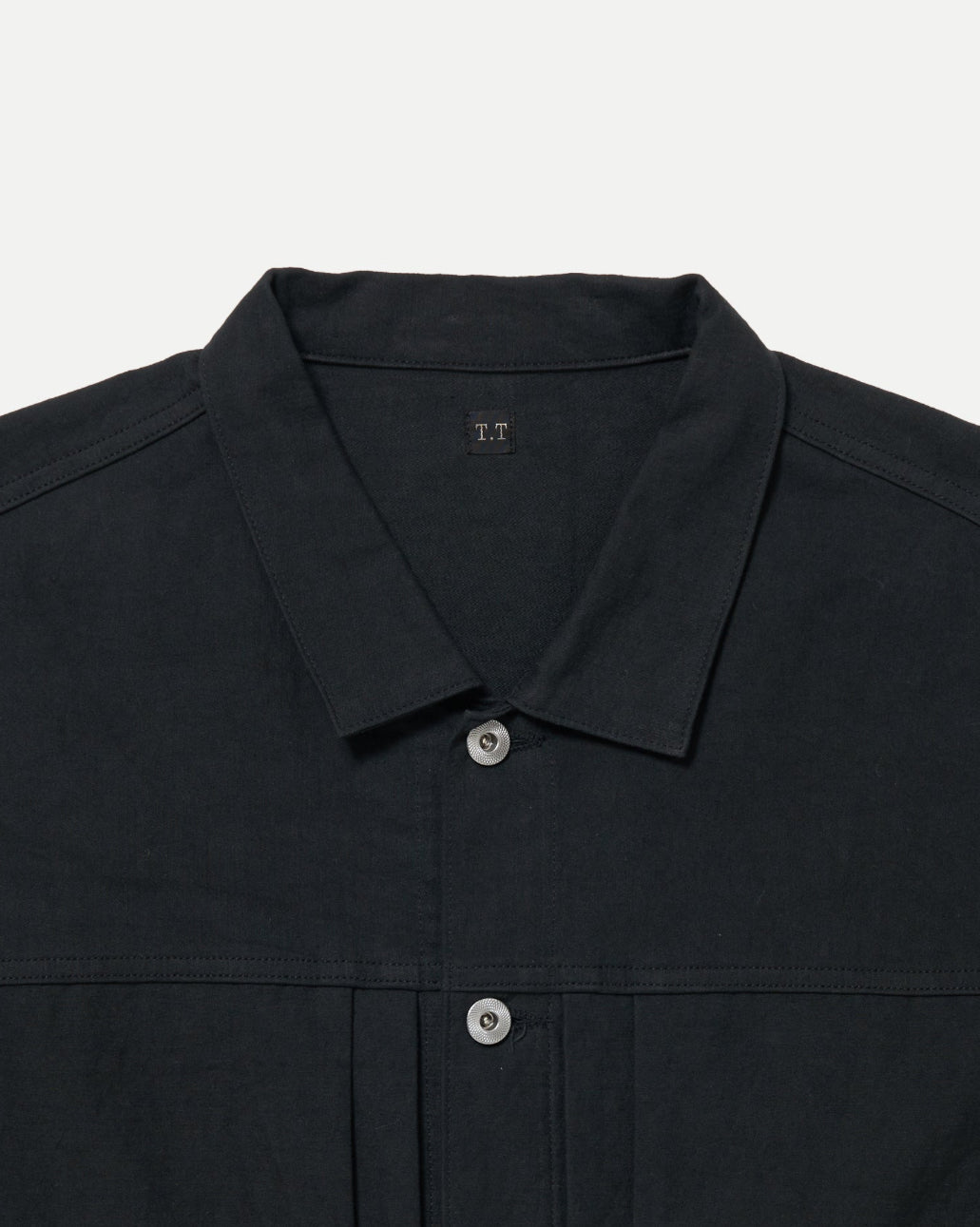 TAIGA TAKAHASHI BUCKLE-BACKED JACKET BLACK