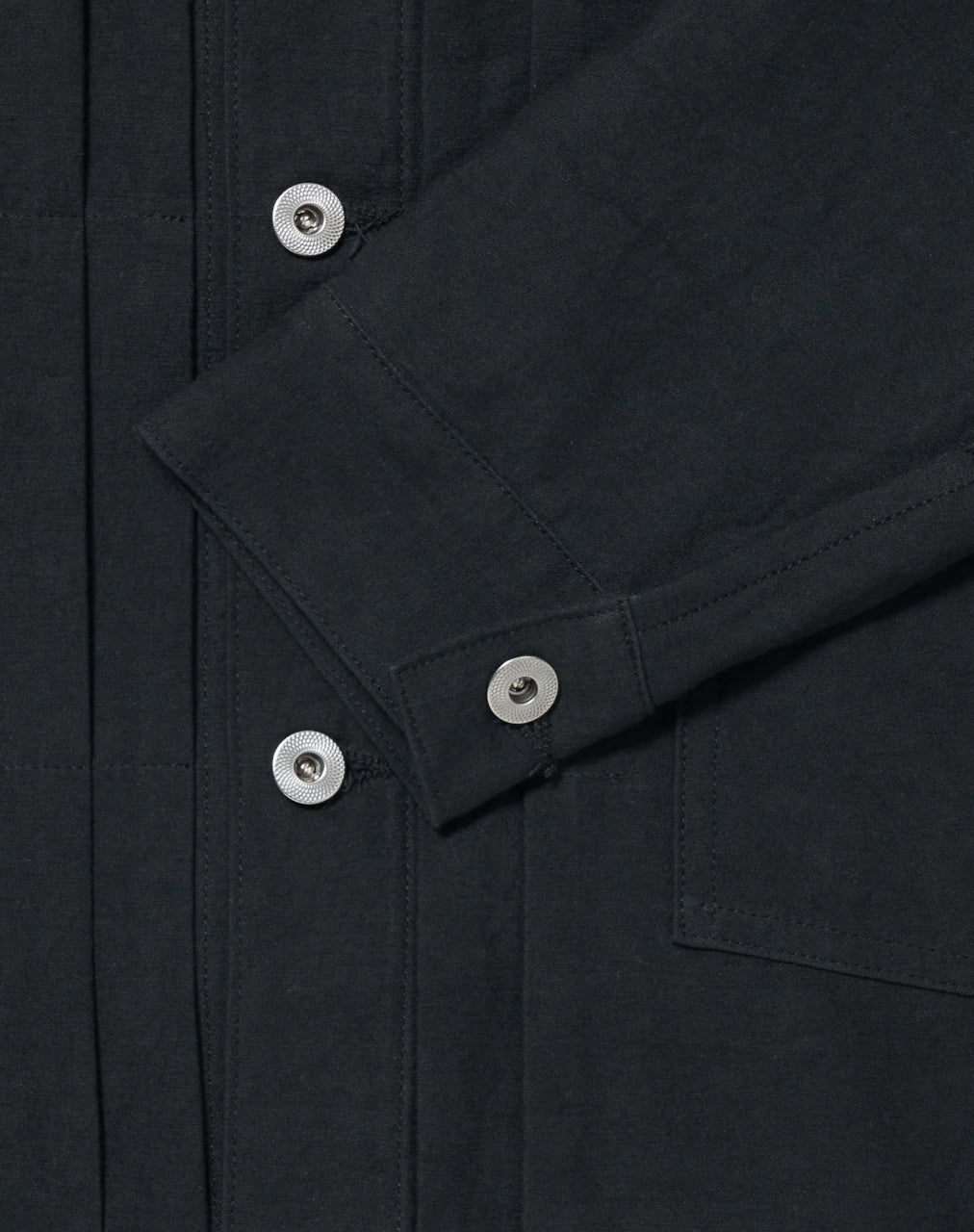 TAIGA TAKAHASHI BUCKLE-BACKED JACKET BLACK