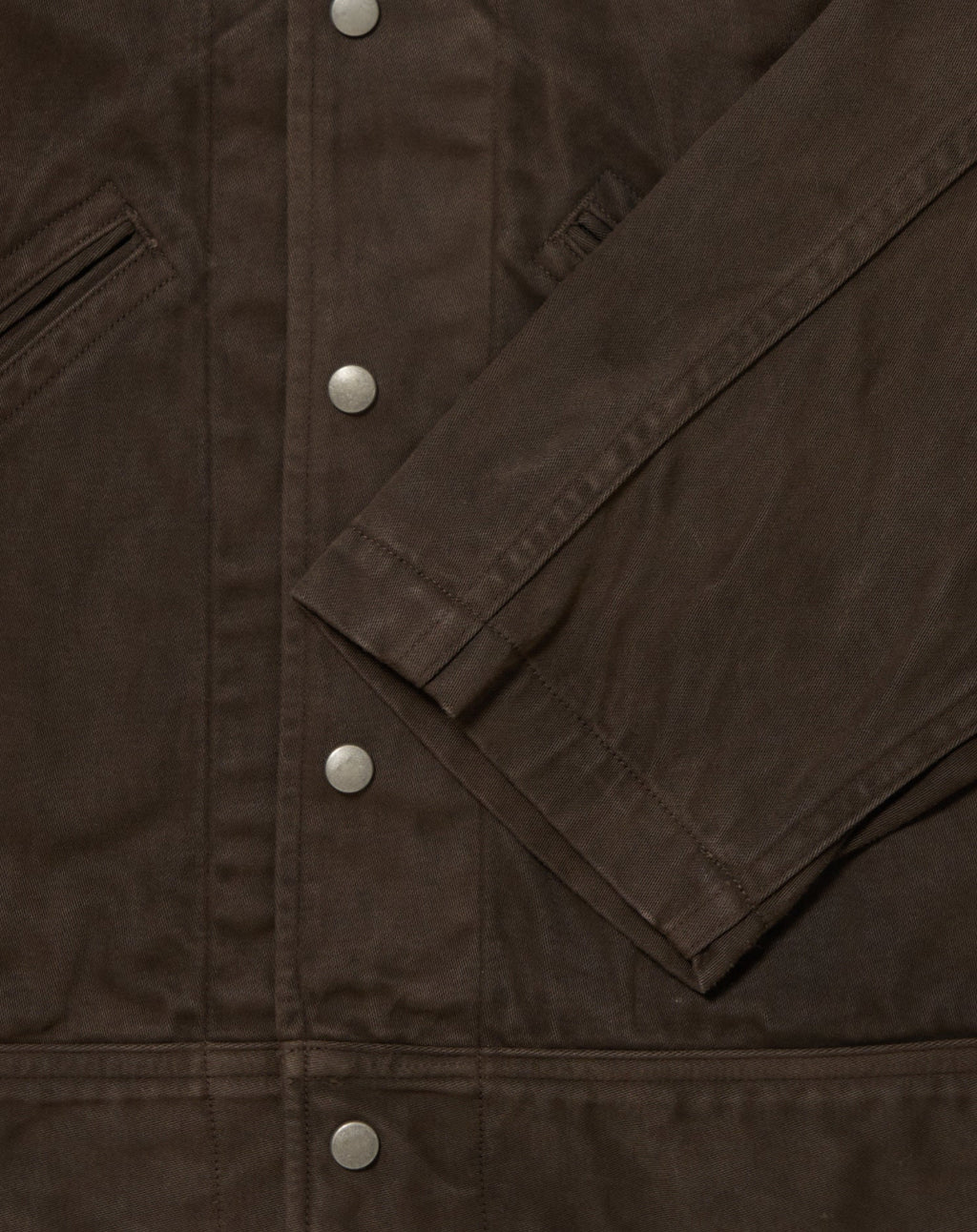 TAIGA TAKAHASHI USMD CONVALESCENT JACKET MUD DYED BROWN