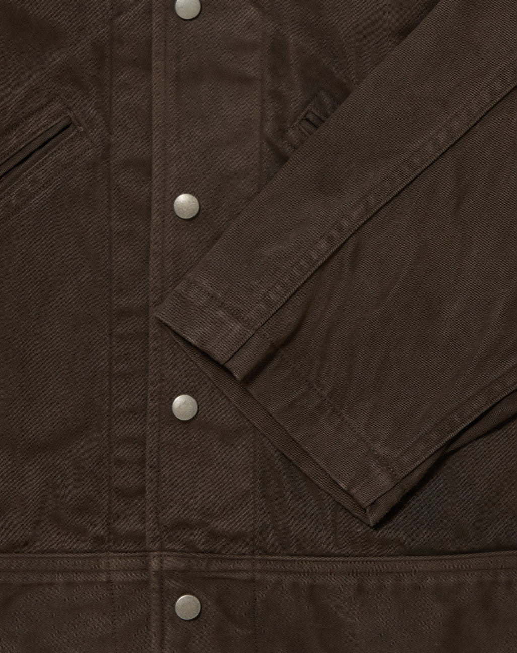 TAIGA TAKAHASHI USMD CONVALESCENT JACKET MUD DYED BROWN