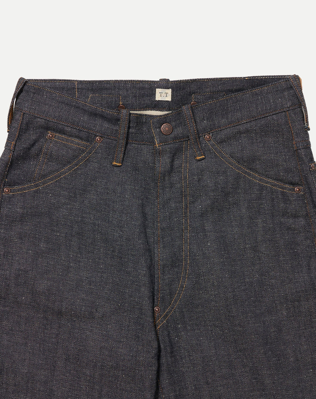 TAIGA TAKAHASHI 702 DENIM TROUSER RAW INDIGO