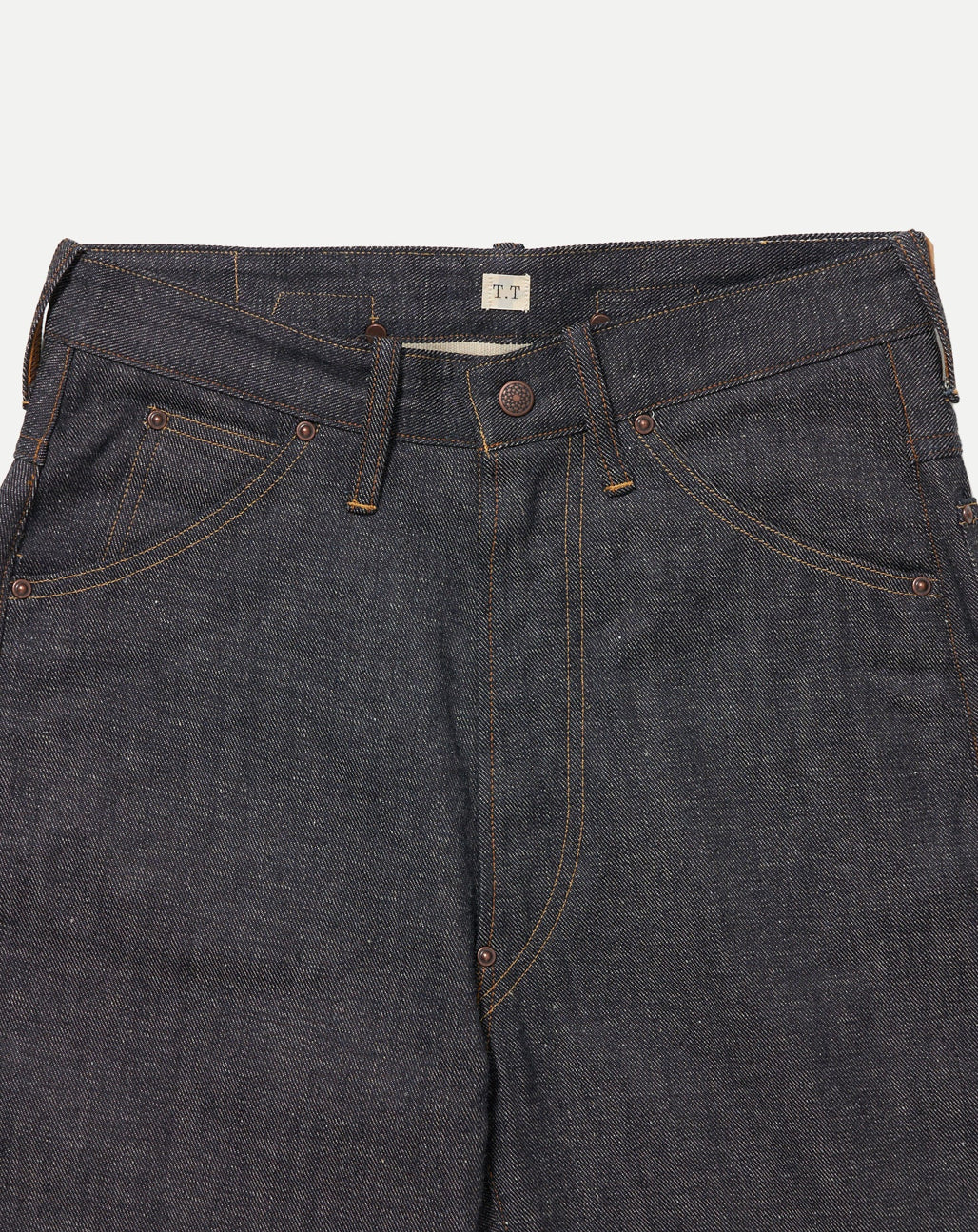 TAIGA TAKAHASHI 702 DENIM TROUSER RAW INDIGO