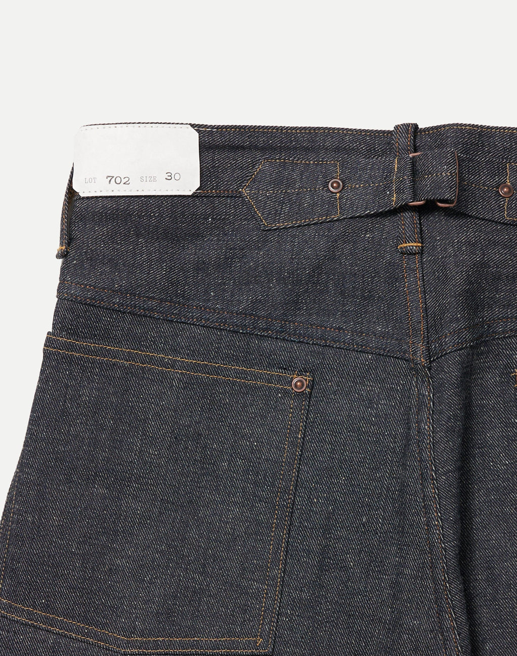TAIGA TAKAHASHI 702 DENIM TROUSER RAW INDIGO