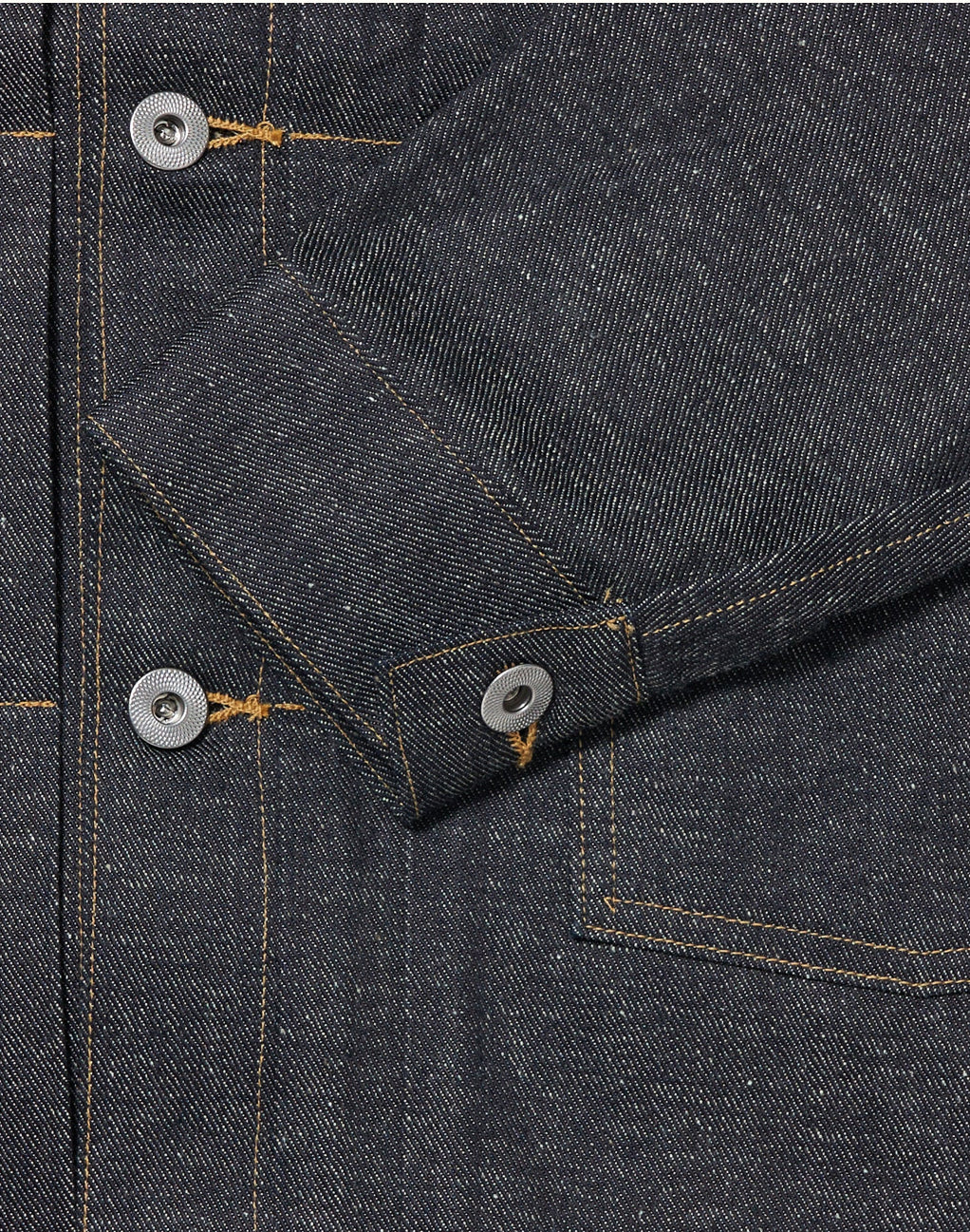 TAIGA TAKAHASHI 703 DENIM JACKET C.1920'S RAW INDIGO
