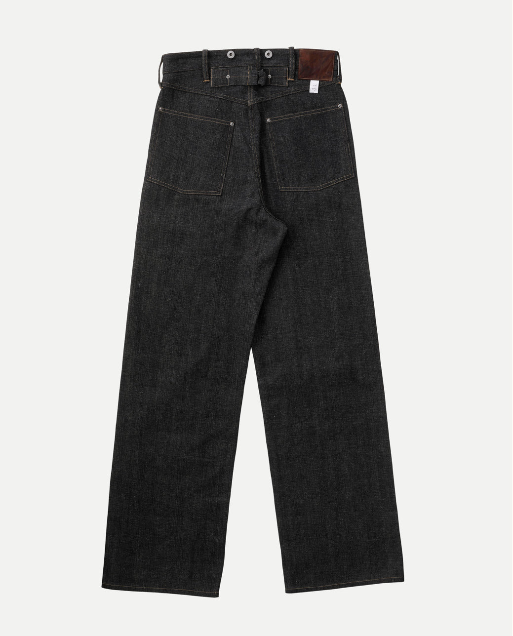 TAIGA TAKAHASHI 704 DENIM TROUSERS C.1920'S RAW INDIGO