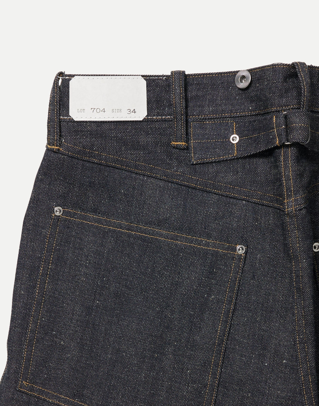 TAIGA TAKAHASHI 704 DENIM TROUSERS C.1920'S RAW INDIGO