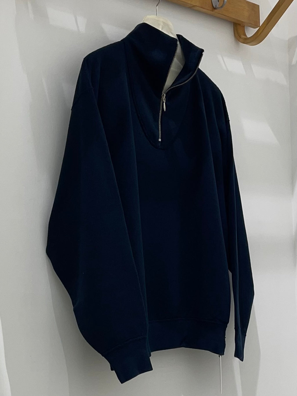 HERILL ZIPUP SWEATSHIRTS NAVY