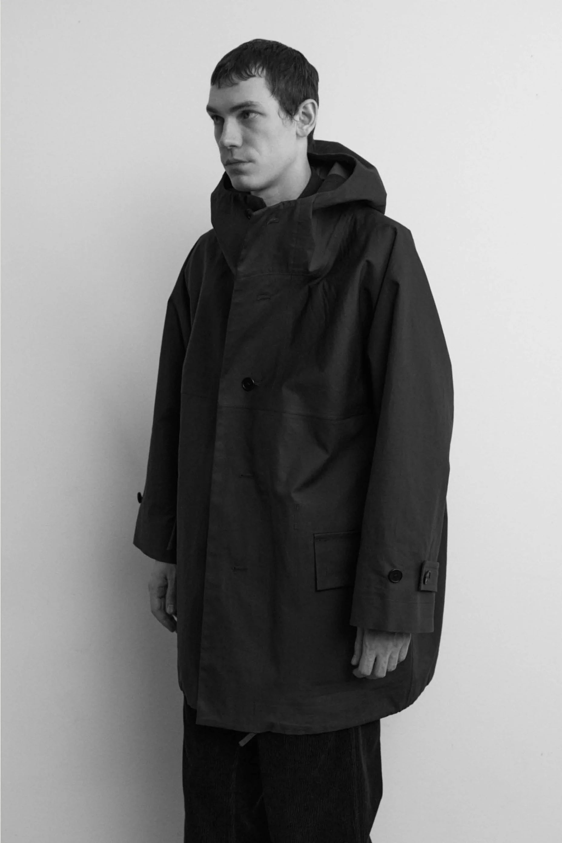 JAN MACHENHAUER OSLO COAT NAVY BLACK