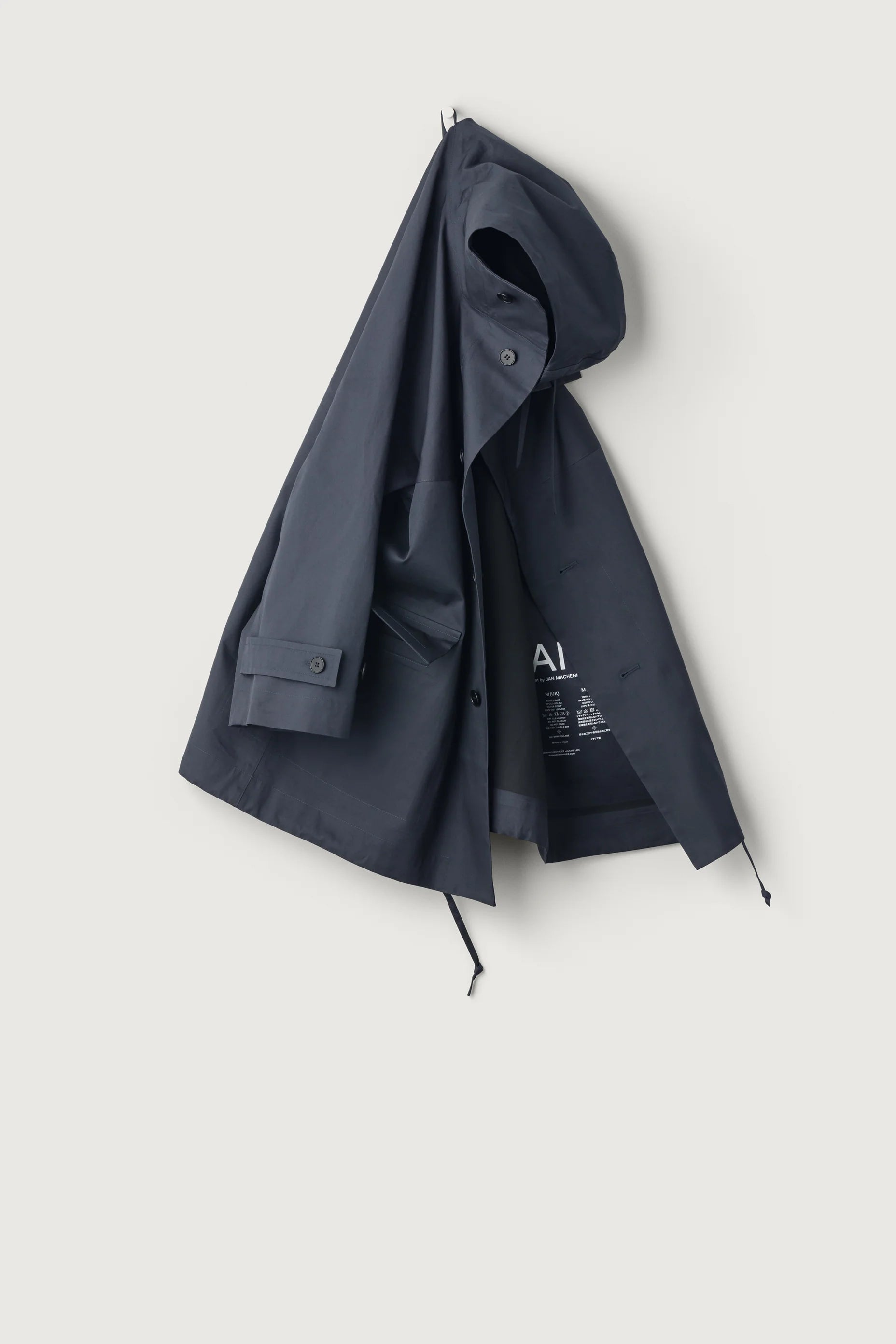 JAN MACHENHAUER OSLO COAT NAVY BLACK