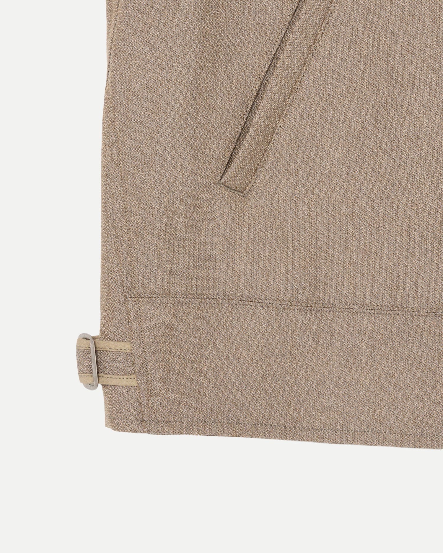 TAIGA TAKAHASHI LOT.306 COSSACK JACKET MELANGE BEIGE